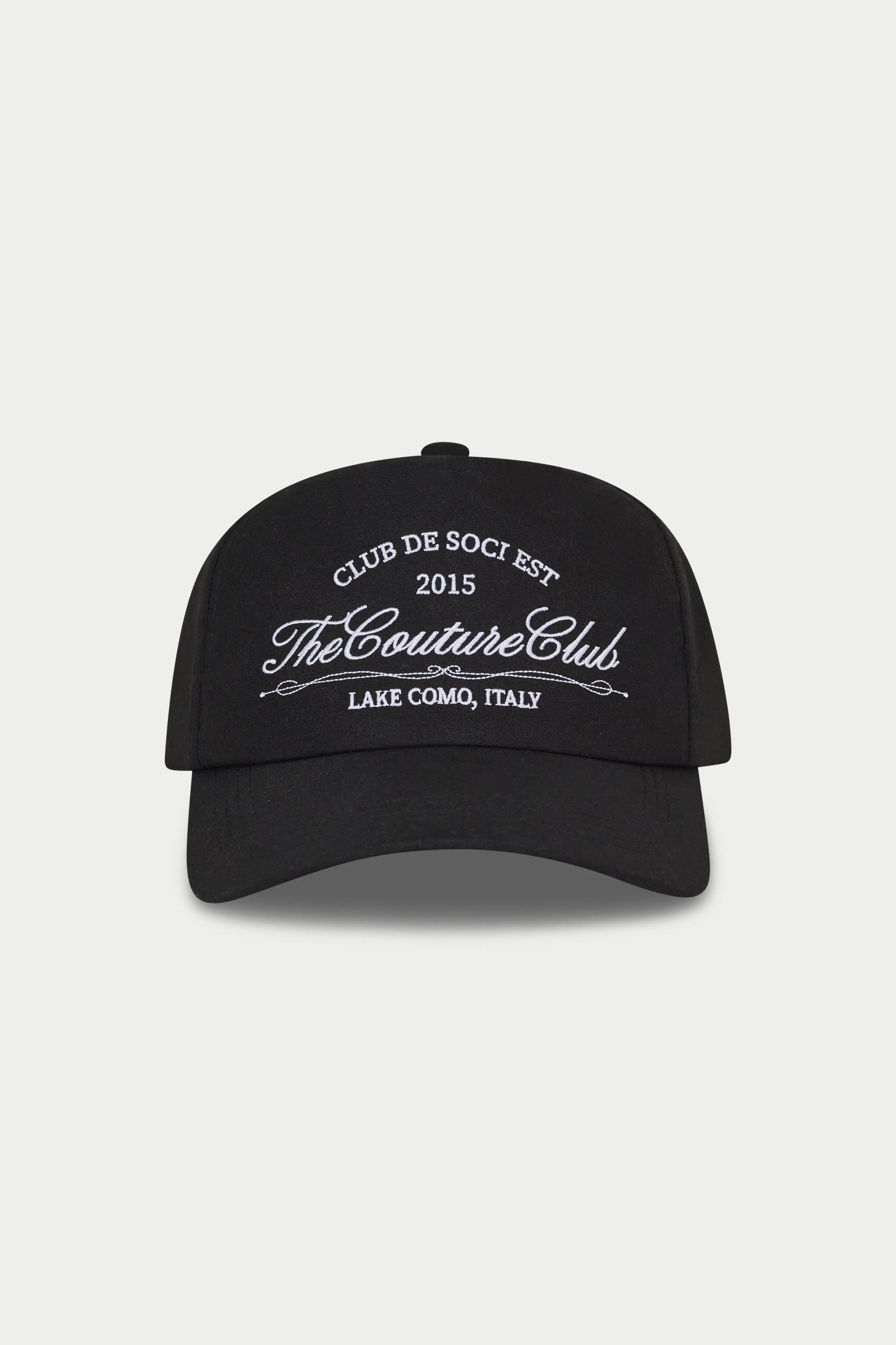 LAKE COMO CAP - BLACK sold by The Couture Club