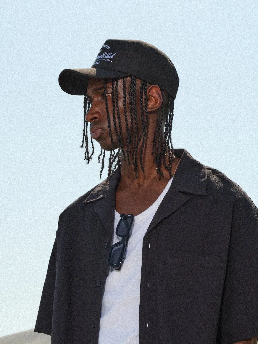LAKE COMO CAP - BLACK sold by The Couture Club product image thumbnail 4