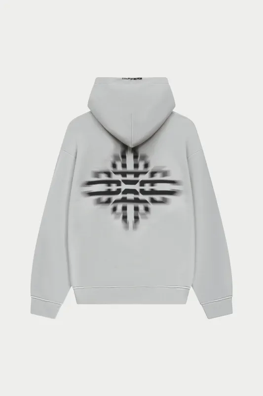 LUXURY IN MOTION GRAPHIC HOODIE - SALT made by The Couture Club