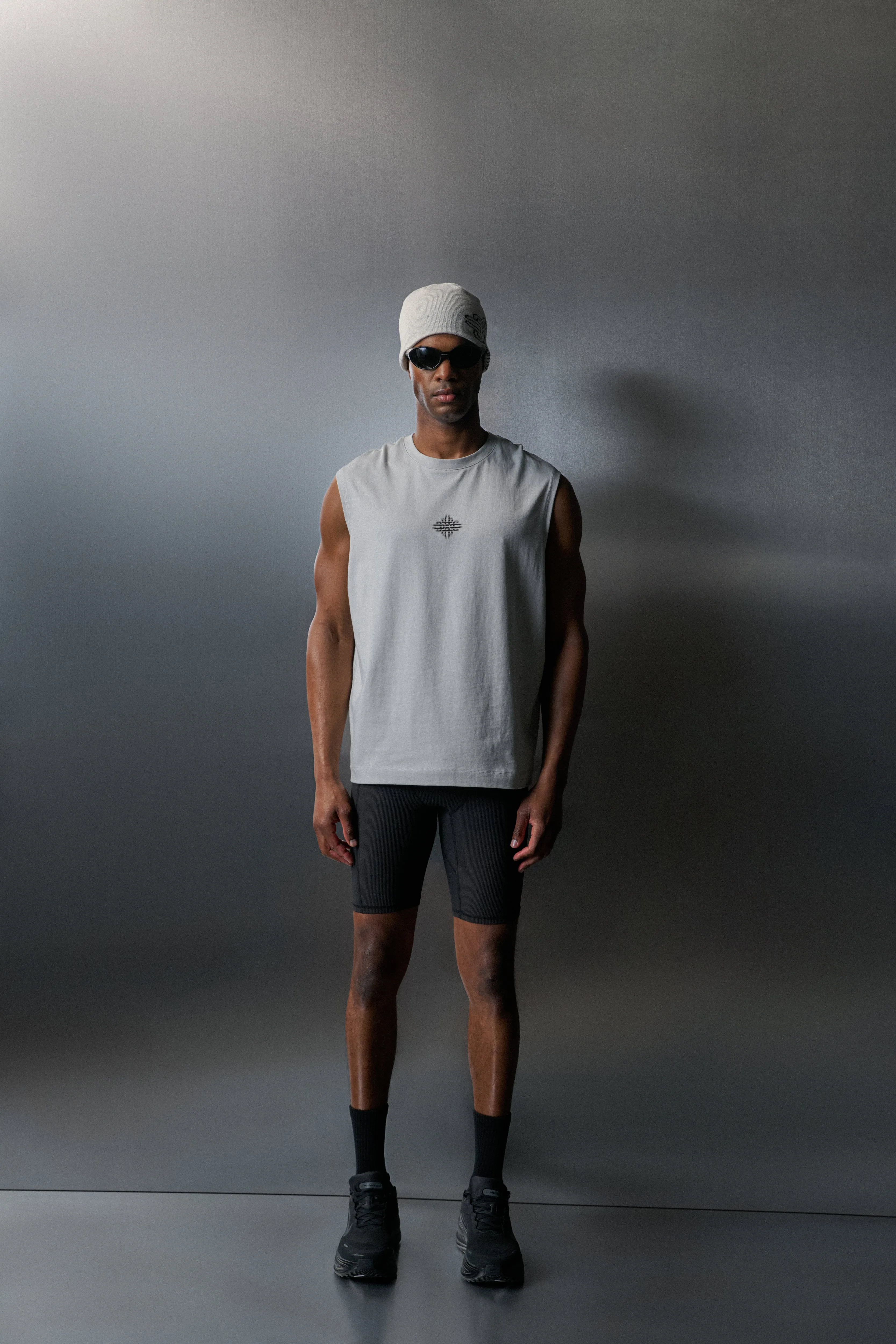 LUXURY IN MOTION EMBLEM VEST - SALT sold by The Couture Club product image thumbnail 3