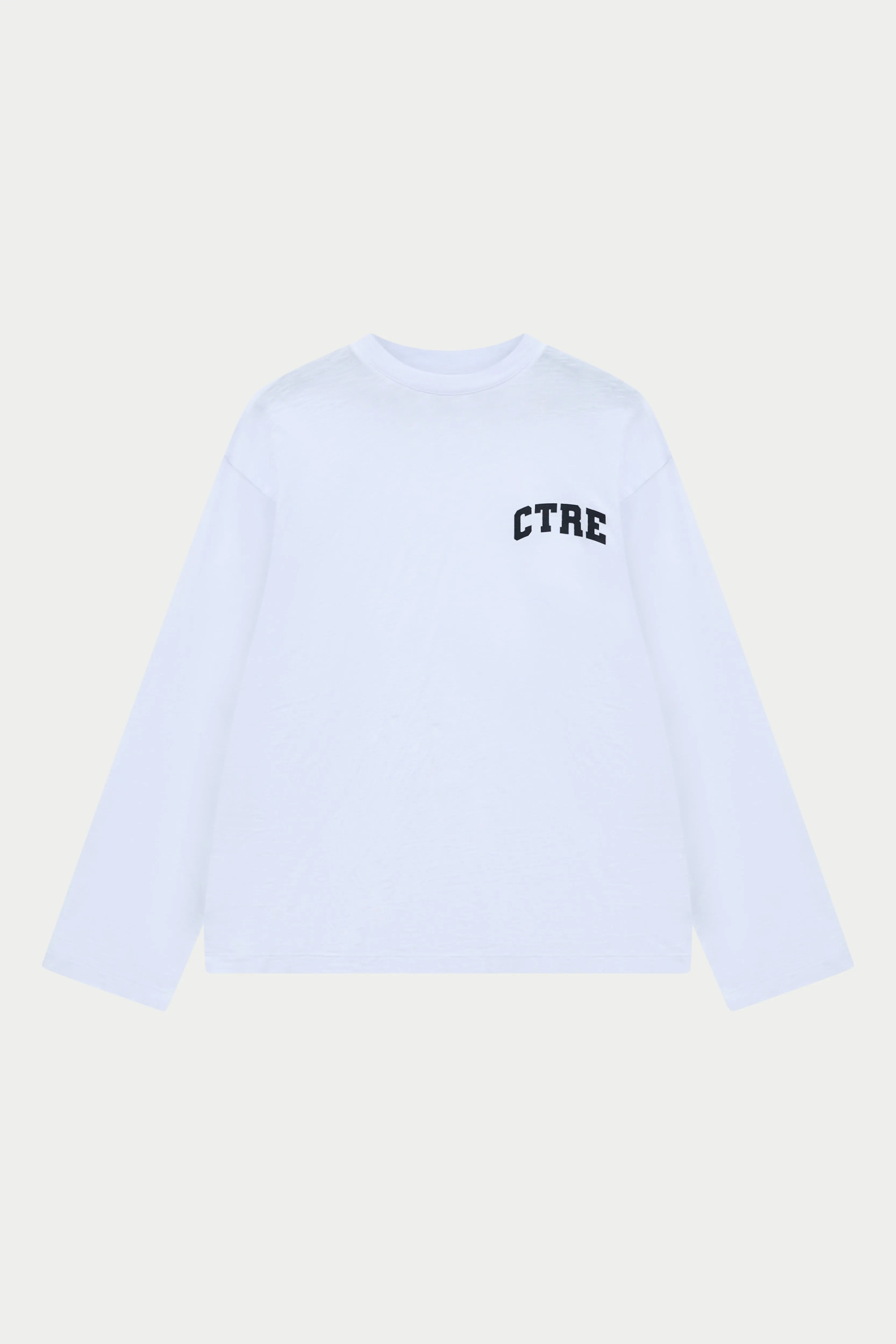 CTRE LONG SLEEVE T- SHIRT - WHITE sold by The Couture Club product image thumbnail 2