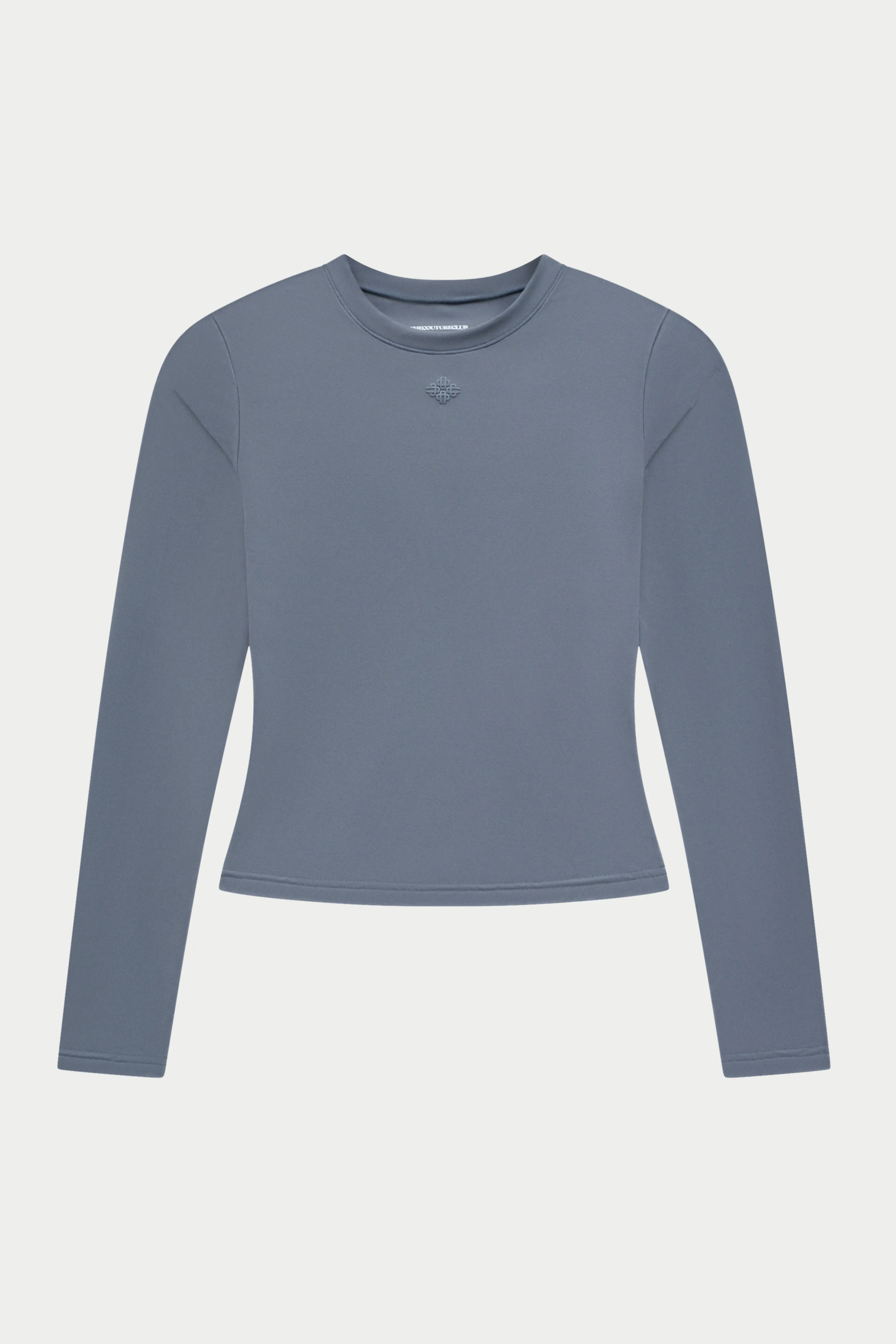 SCULPTING STRETCH LONG SLEEVE TOP - GRAPHITE sold by The Couture Club product image thumbnail 2