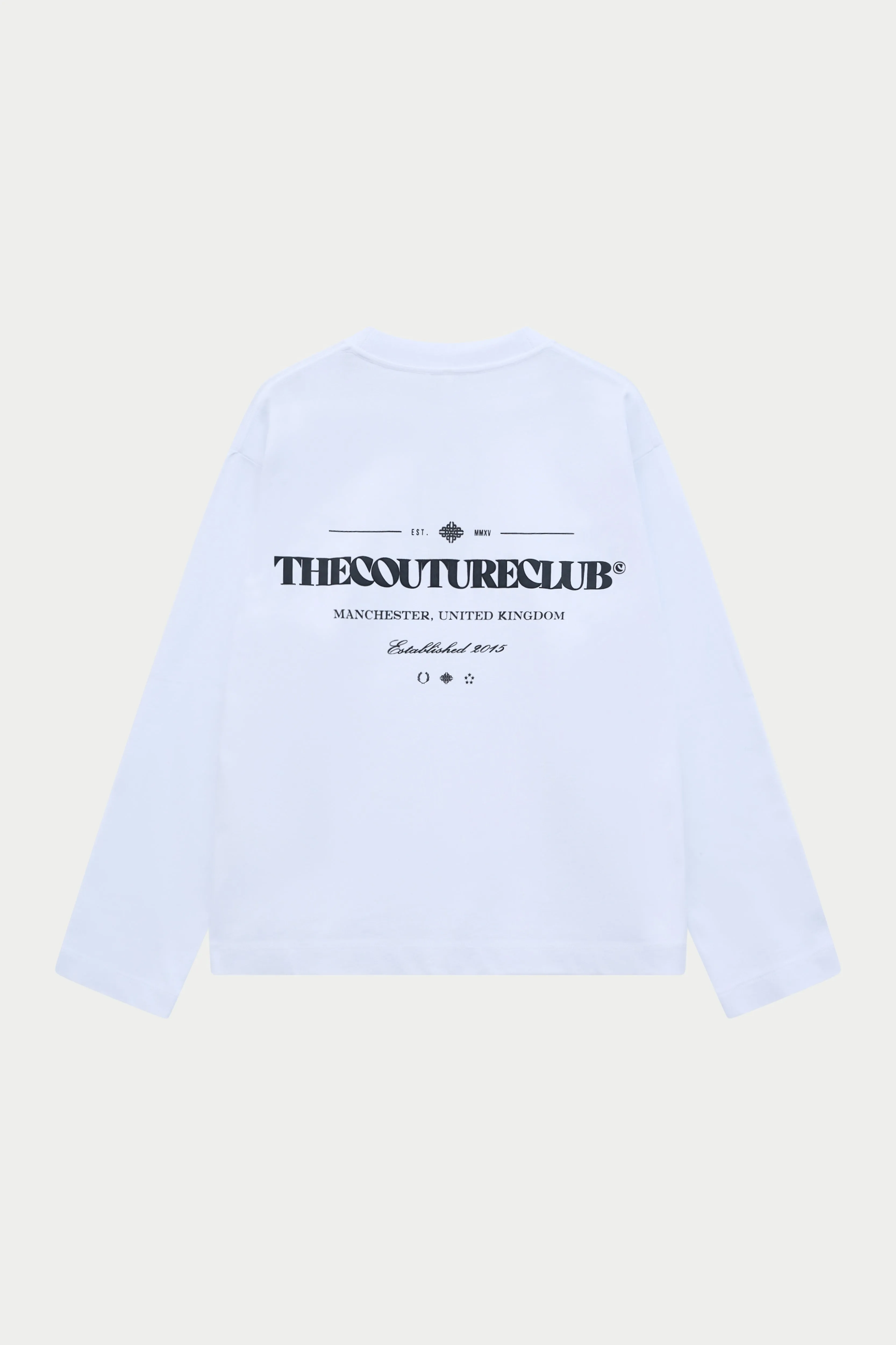 COPYRIGHT LONG SLEEVE T-SHIRT - BLACK WHITE sold by The Couture Club