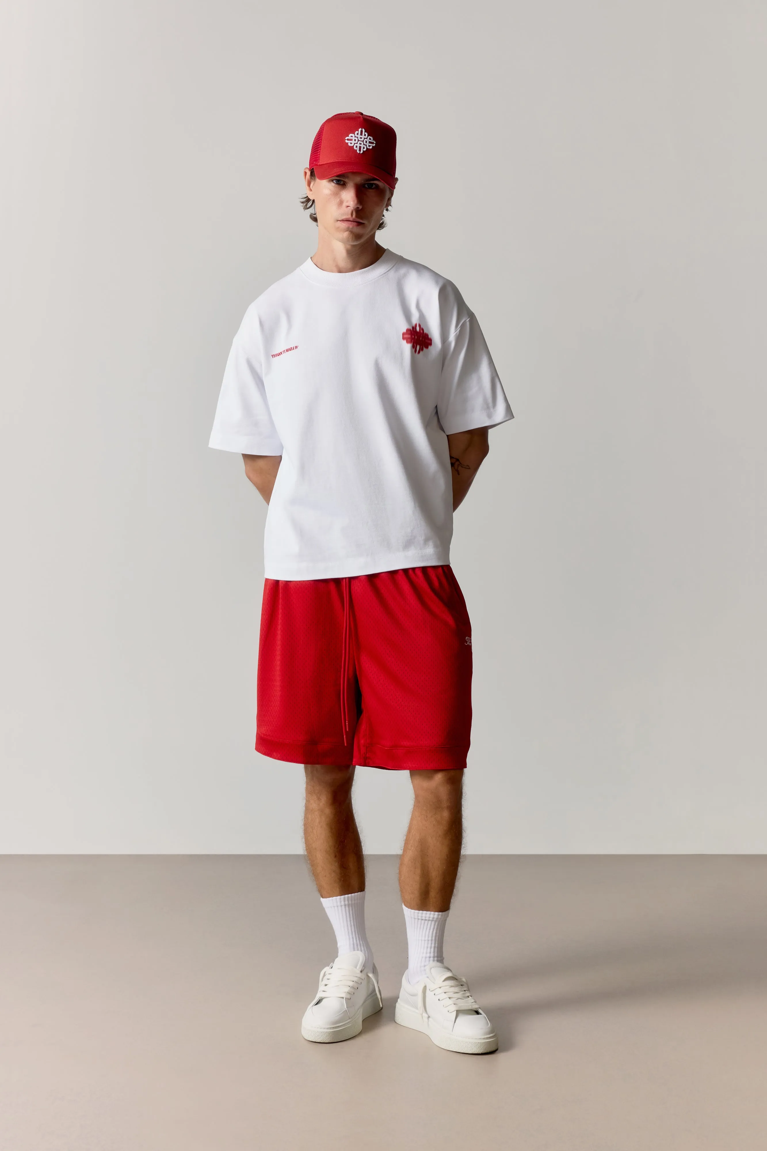 AIRTEX SHORTS - RED sold by The Couture Club product image thumbnail 3