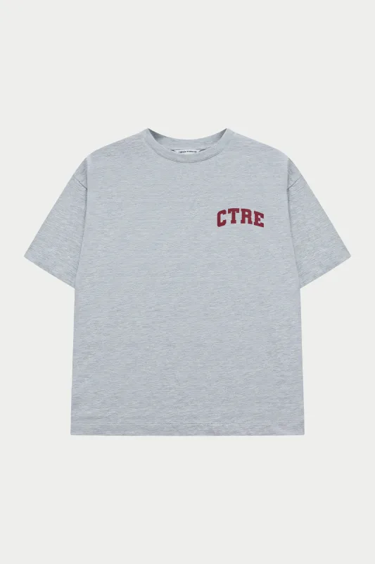 CTRE SHORT SLEEVE T-SHIRT - GREY MARL made by The Couture Club
