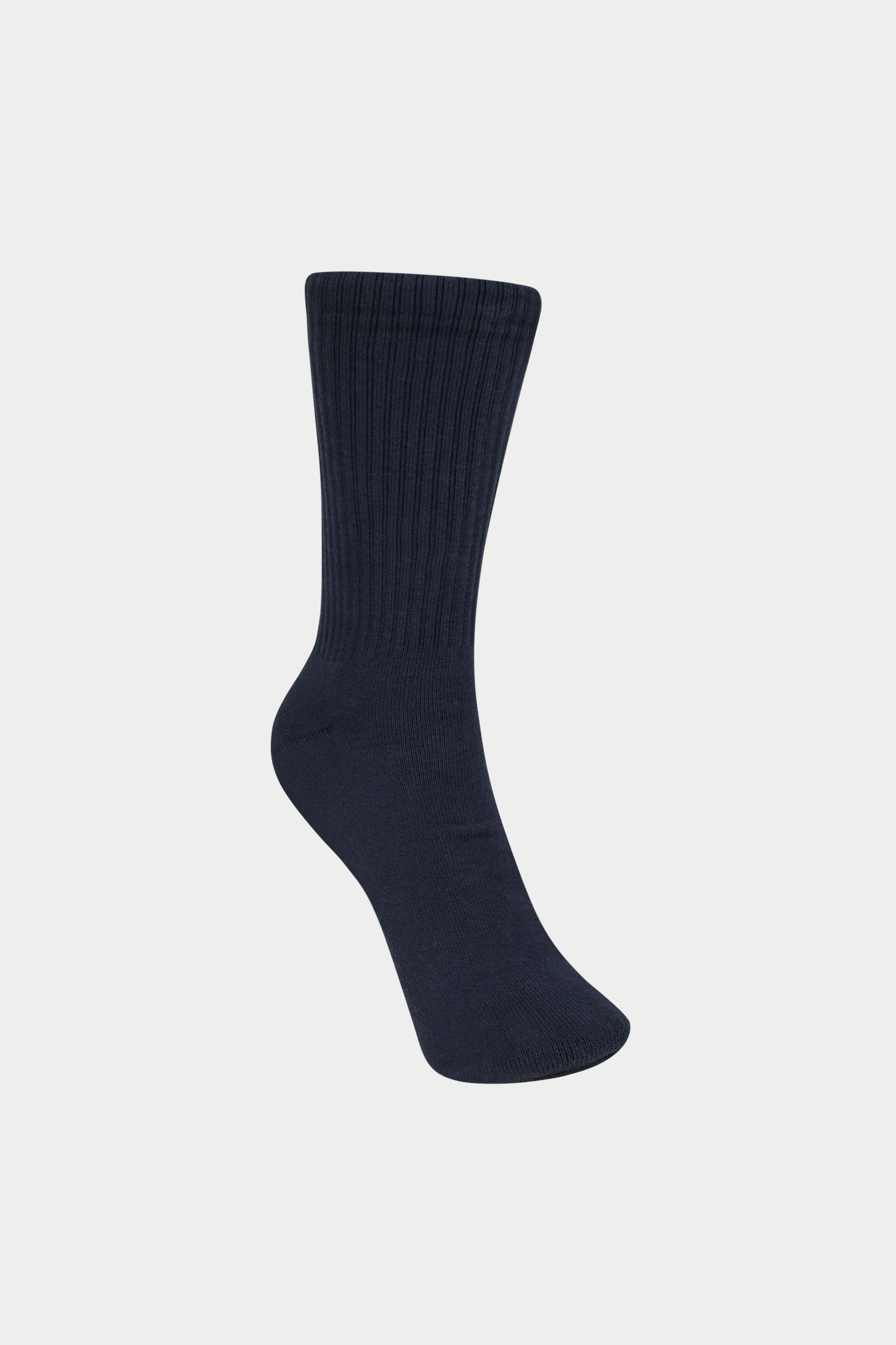 REVERSE EMBLEM COPYRIGHT SOCKS - NAVY sold by The Couture Club product image thumbnail 3