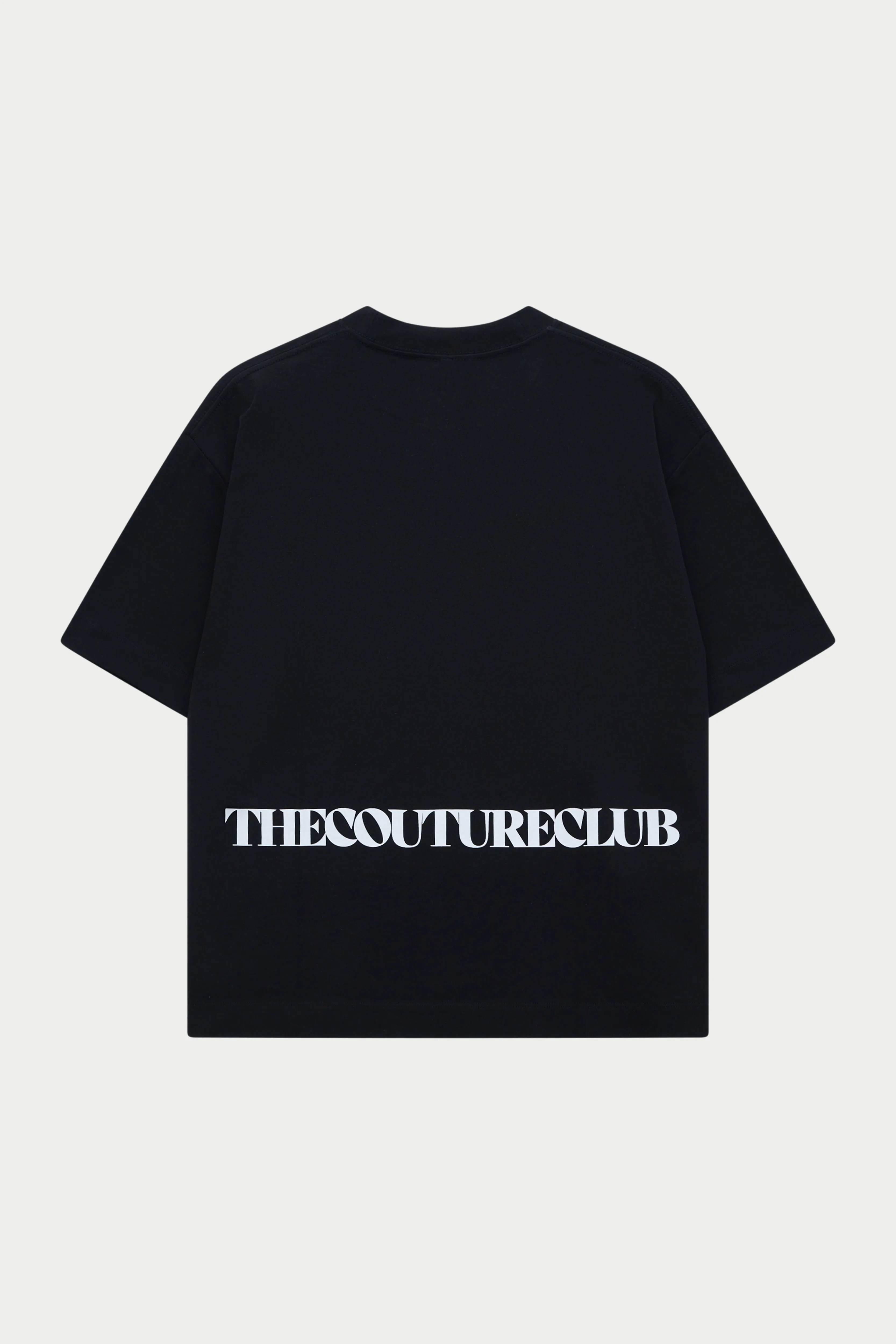 COPYRIGHT GRAPHIC PRINT T-SHIRT - BLACK sold by The Couture Club