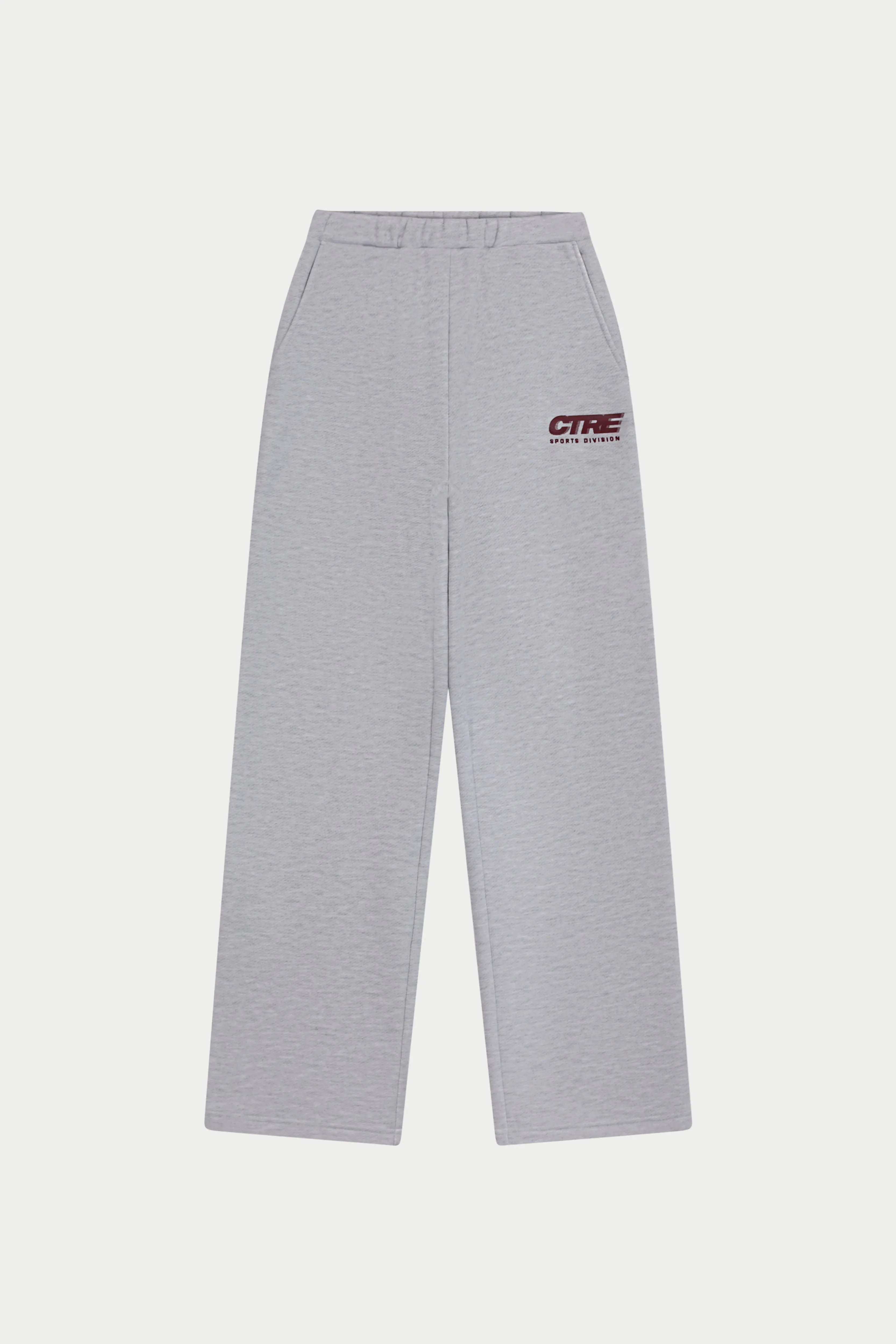 RETRO SPORT CTRE GRAPHIC JOGGERS - GREY MARL sold by The Couture Club