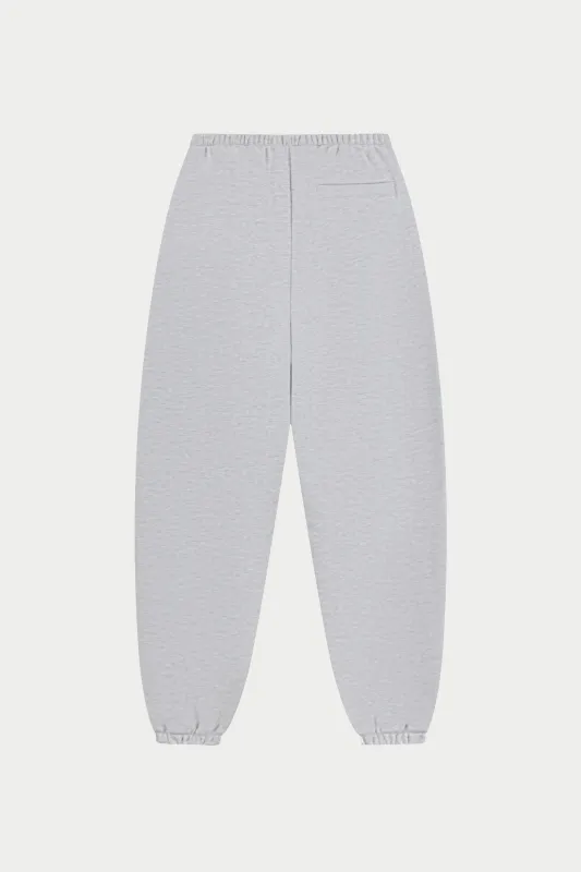 RELAXED CUFFED JOGGERS - GREY MARL made by The Couture Club