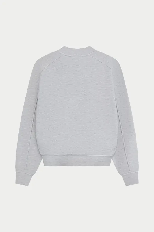 HENLEY CREW - GREY MARL made by The Couture Club