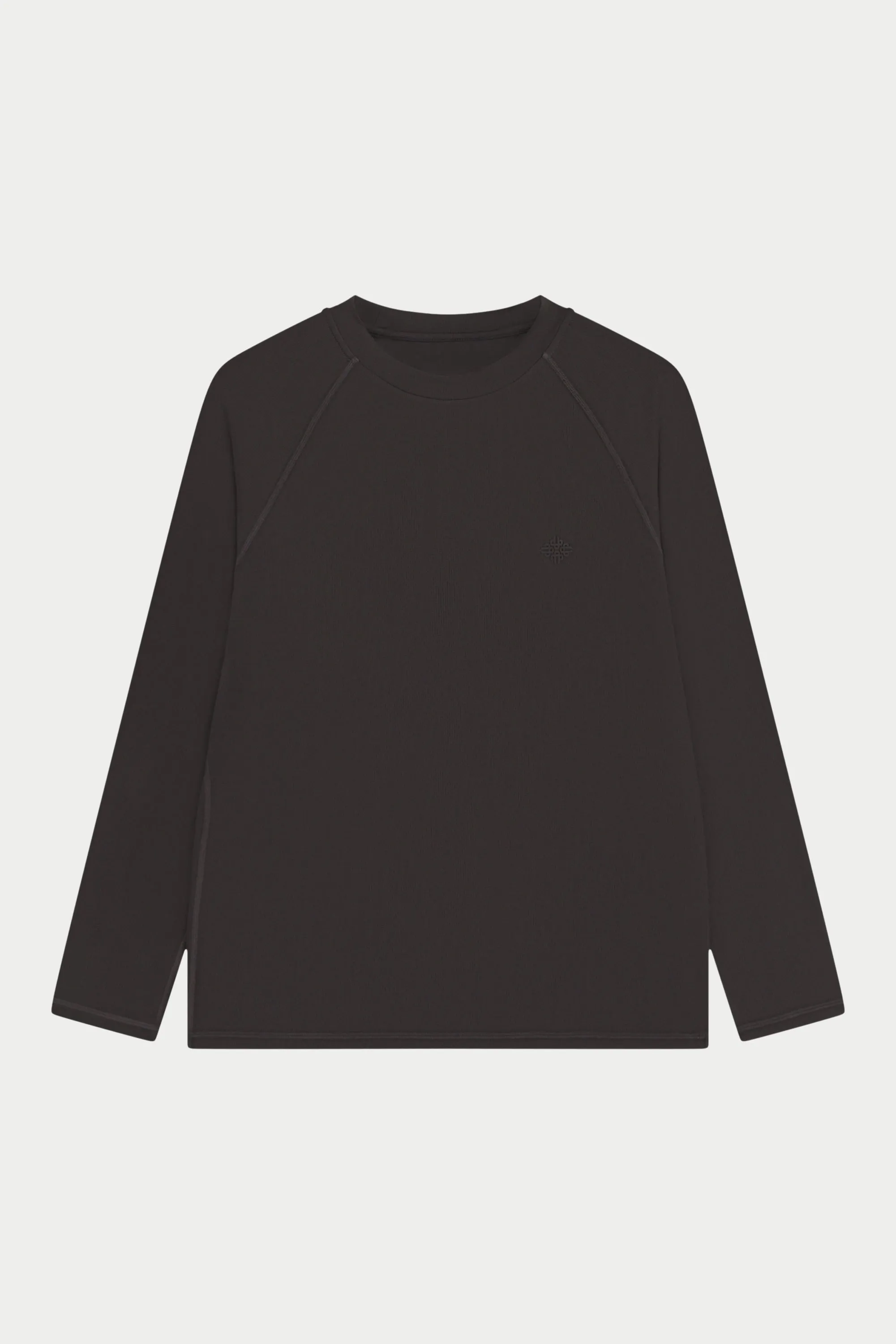 LONG SLEEVE TRAINING TOP - CHARCOAL sold by The Couture Club