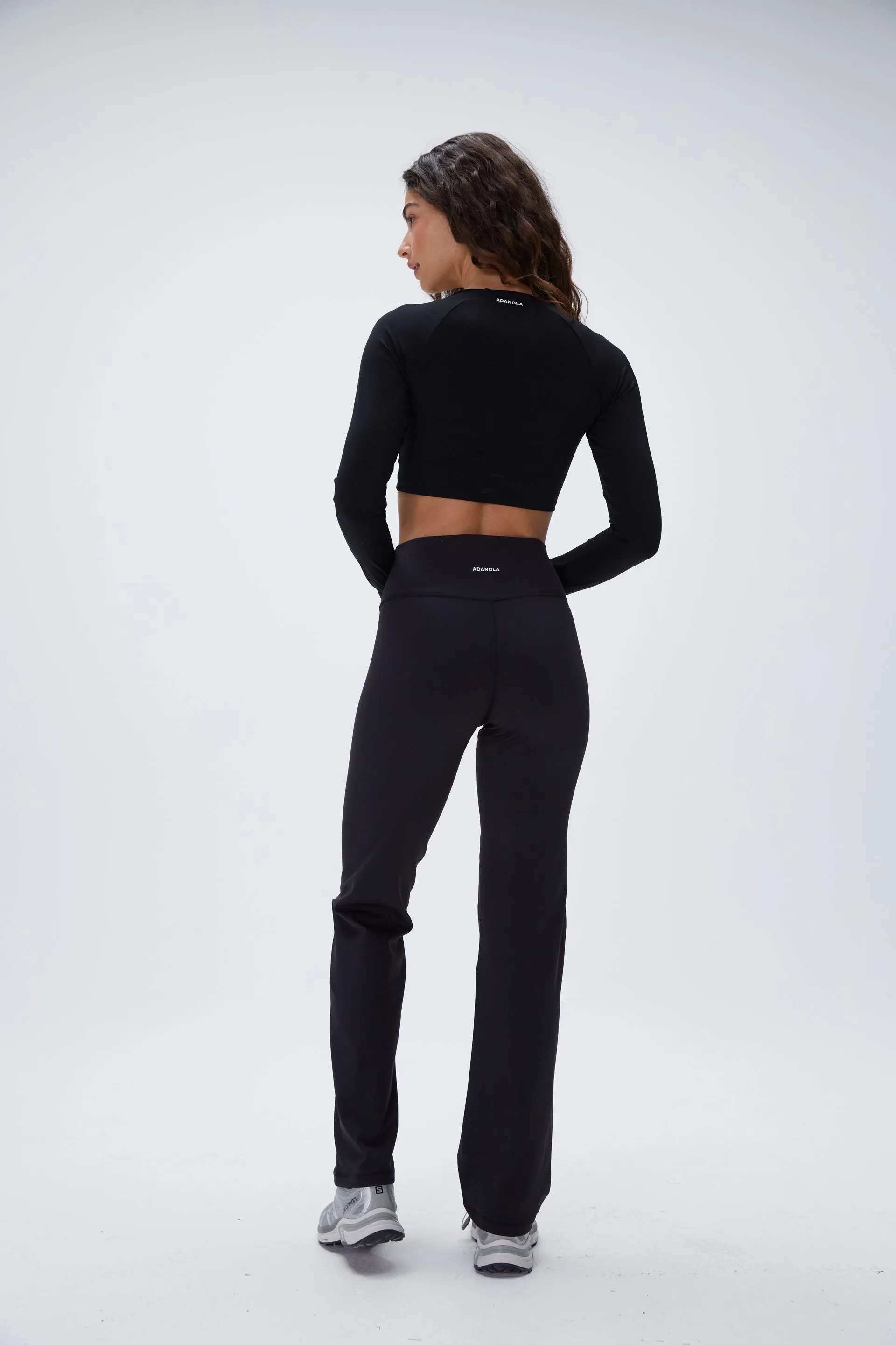 Ultimate Long Sleeve Wrap Top - Black sold by Adanola product image thumbnail 2