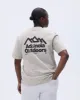 Discover Short Sleeve Oversized T-shirt - Stone sold by Adanola