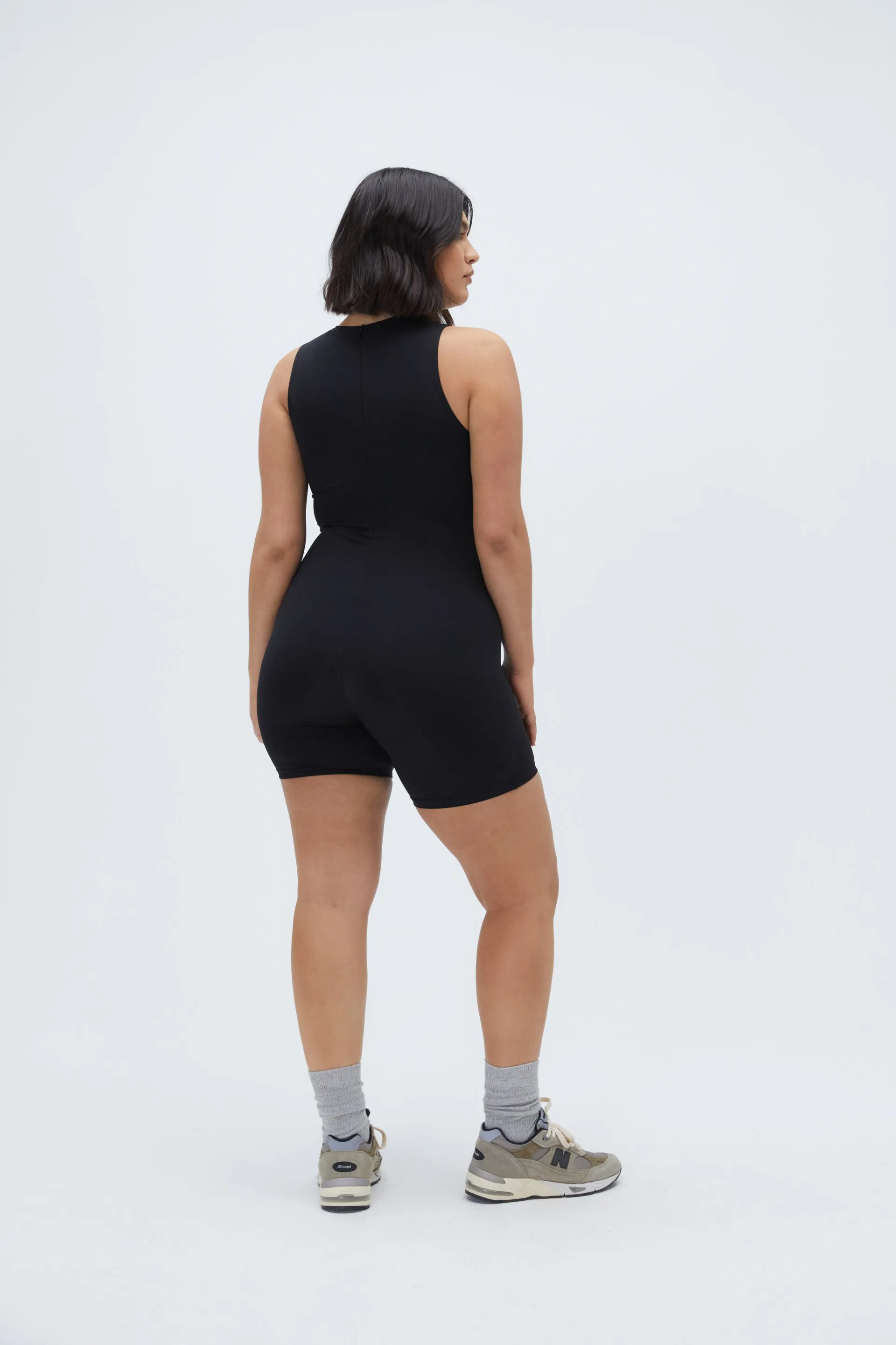 Ultimate Sleeveless Romper - Black sold by Adanola product image thumbnail 3