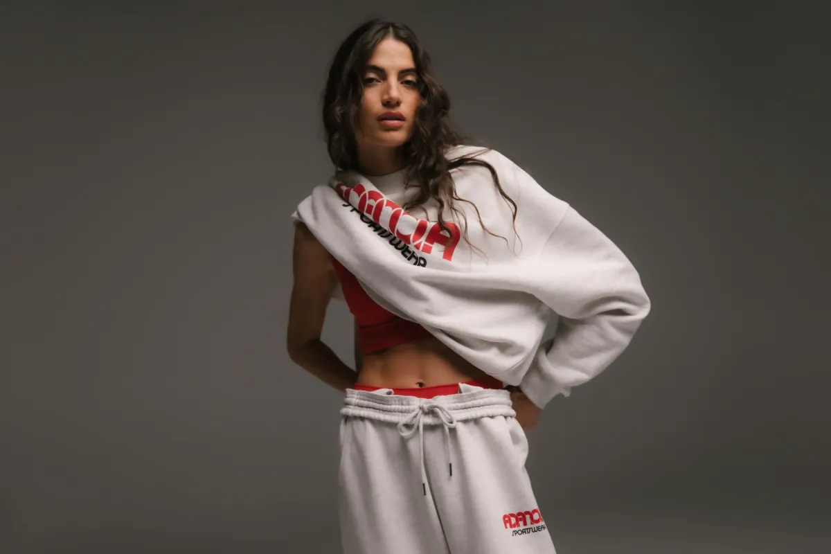 Sportswear Oversized Sweatshirt - Light Grey Melange sold by Adanola