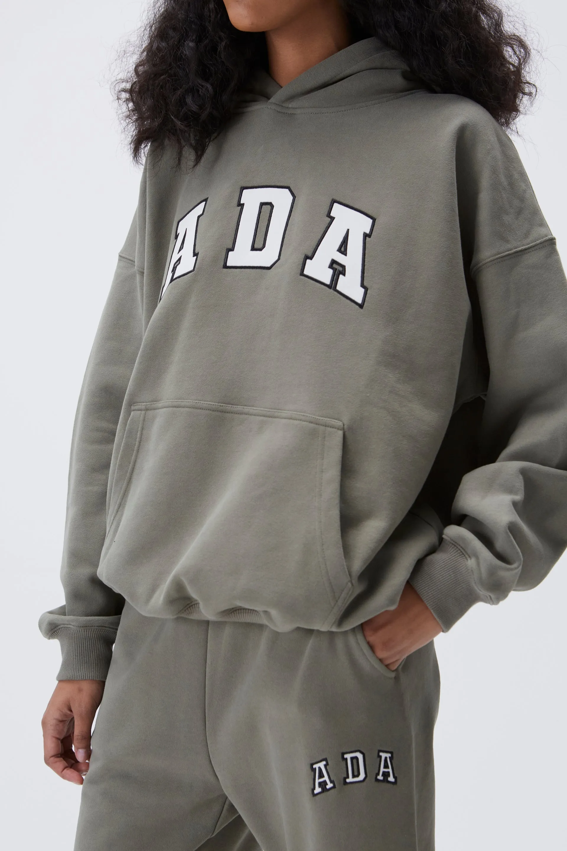 ADA Oversized Hoodie - Olive Green sold by Adanola product image thumbnail 5