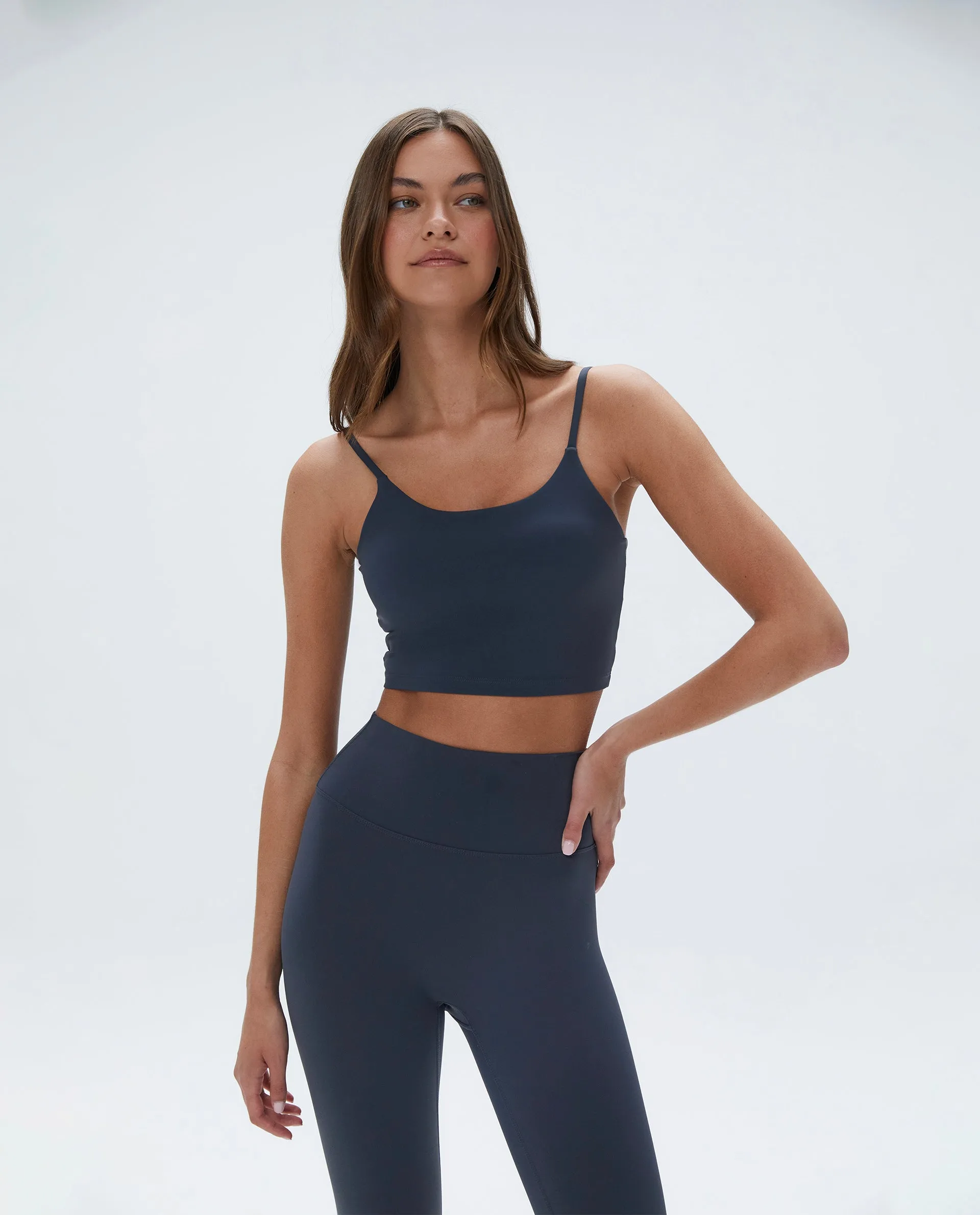 Ultimate Tank Bra - Midnight Blue sold by Adanola