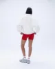 Vintage Sports Oversized Funnel Full Zip Sweatshirt - Marshmallow White sold by Adanola