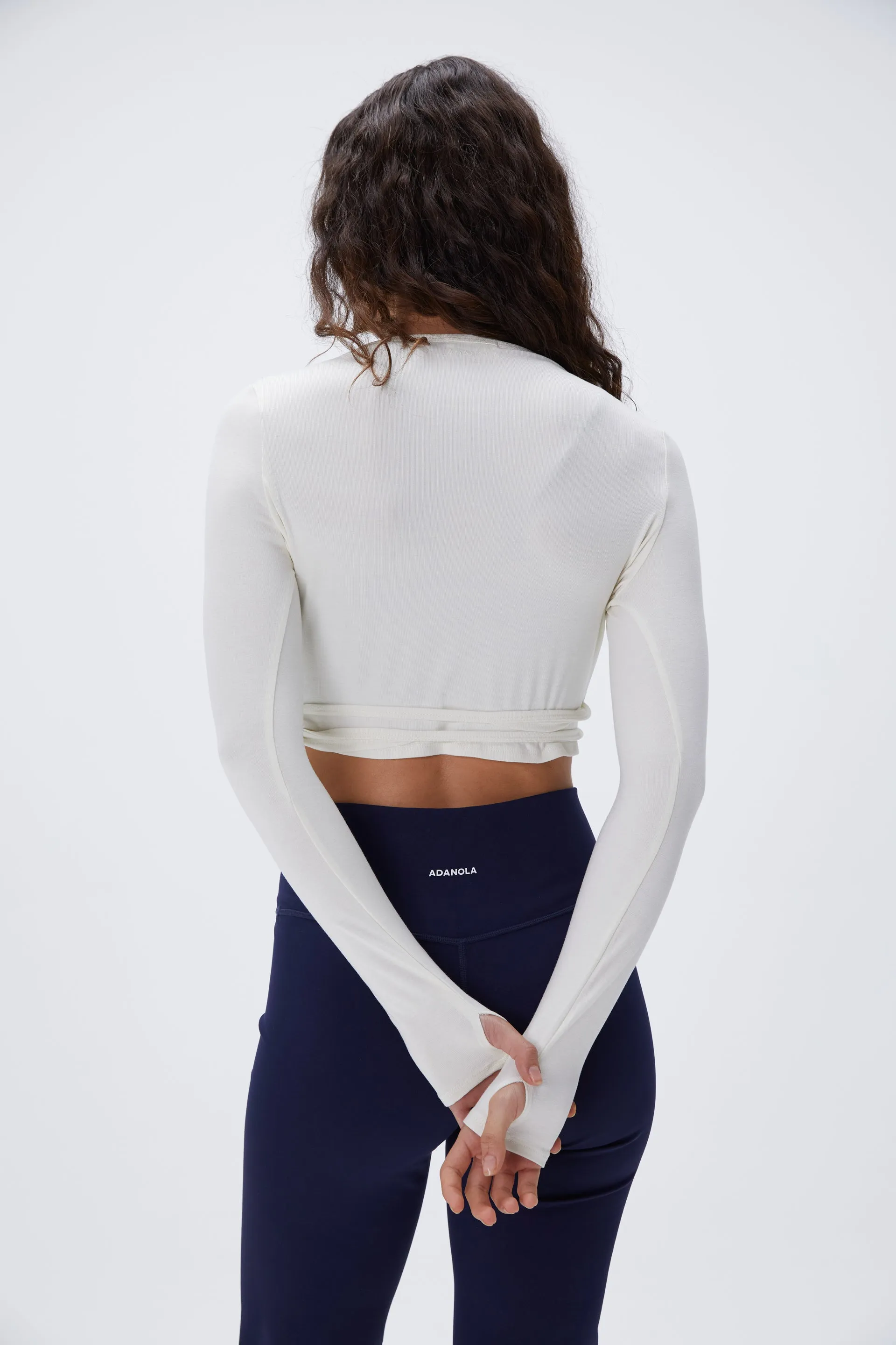 Wrap Cardigan - Marshmallow White sold by Adanola product image thumbnail 3