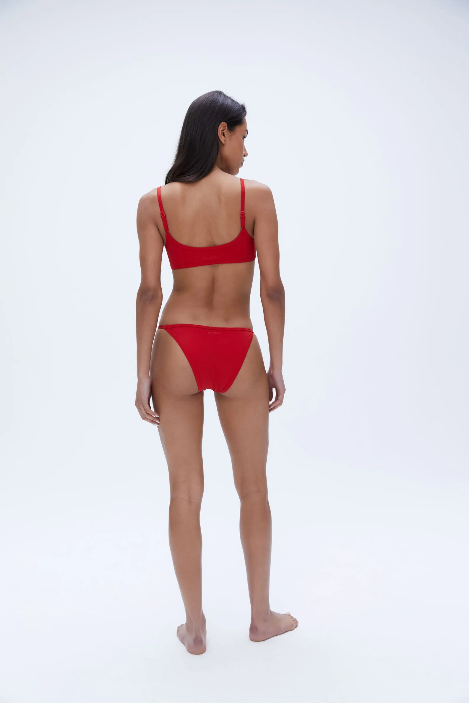 High Leg Bikini Bottoms - Classic Red sold by Adanola product image thumbnail 2