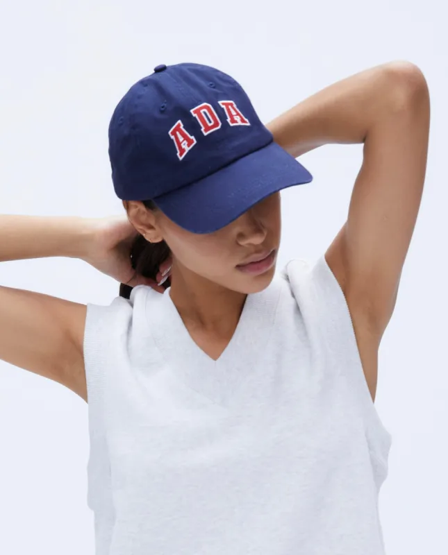 ADA Cap - Navy Blue/Classic Red sold by Adanola