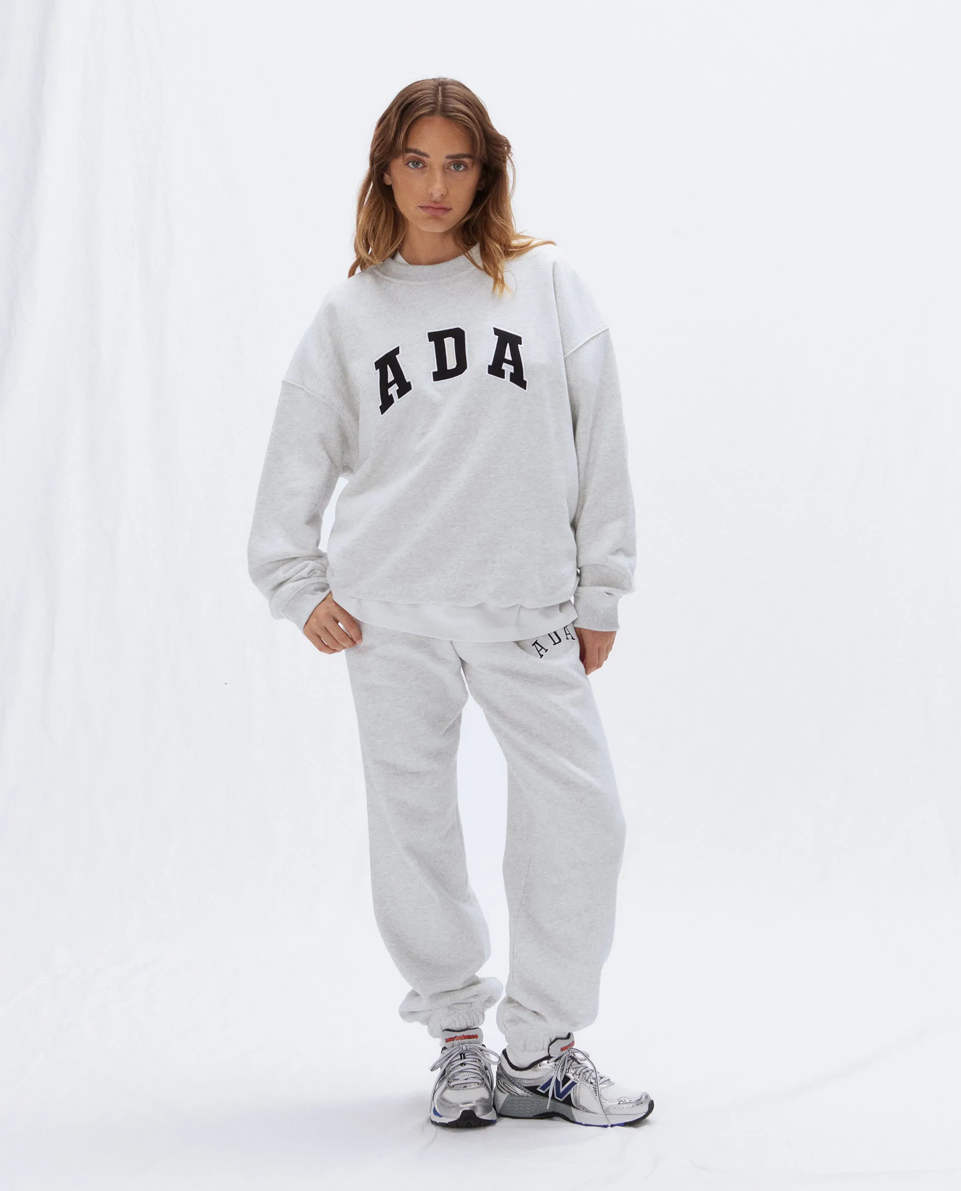 ADA Sweatpants - Light Grey Melange sold by Adanola