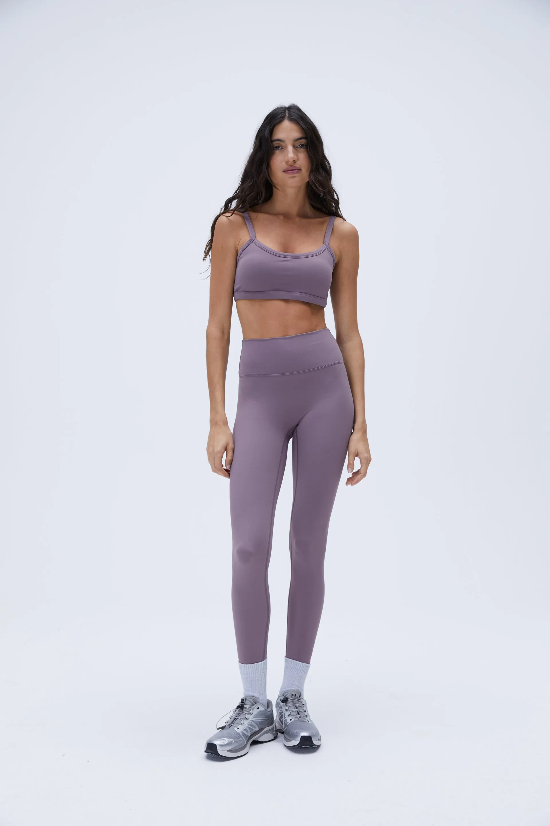 Ultimate Leggings - Mauve Purple sold by Adanola