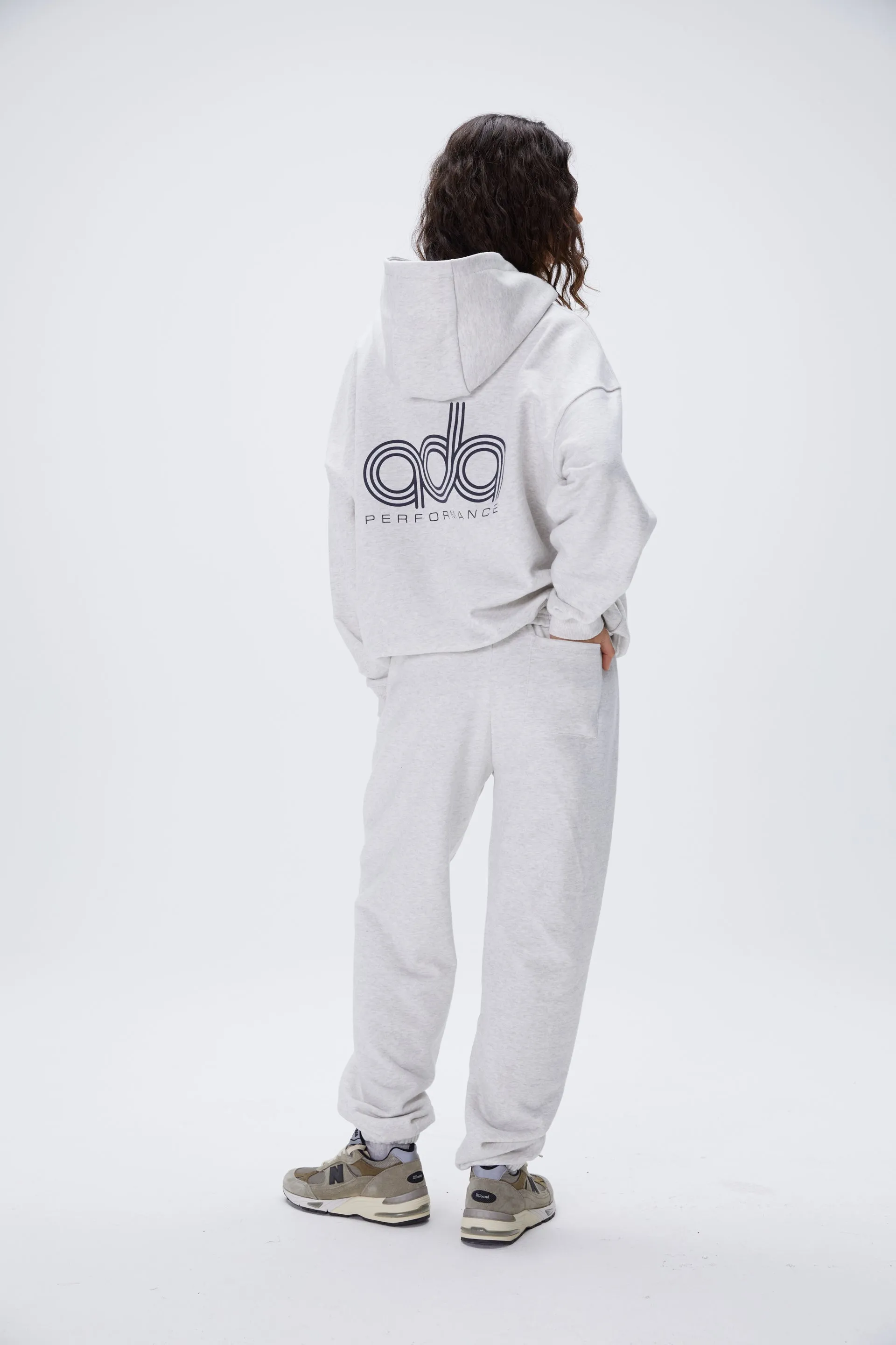 Performance Sweatpants - Light Grey Melange sold by Adanola product image thumbnail 4