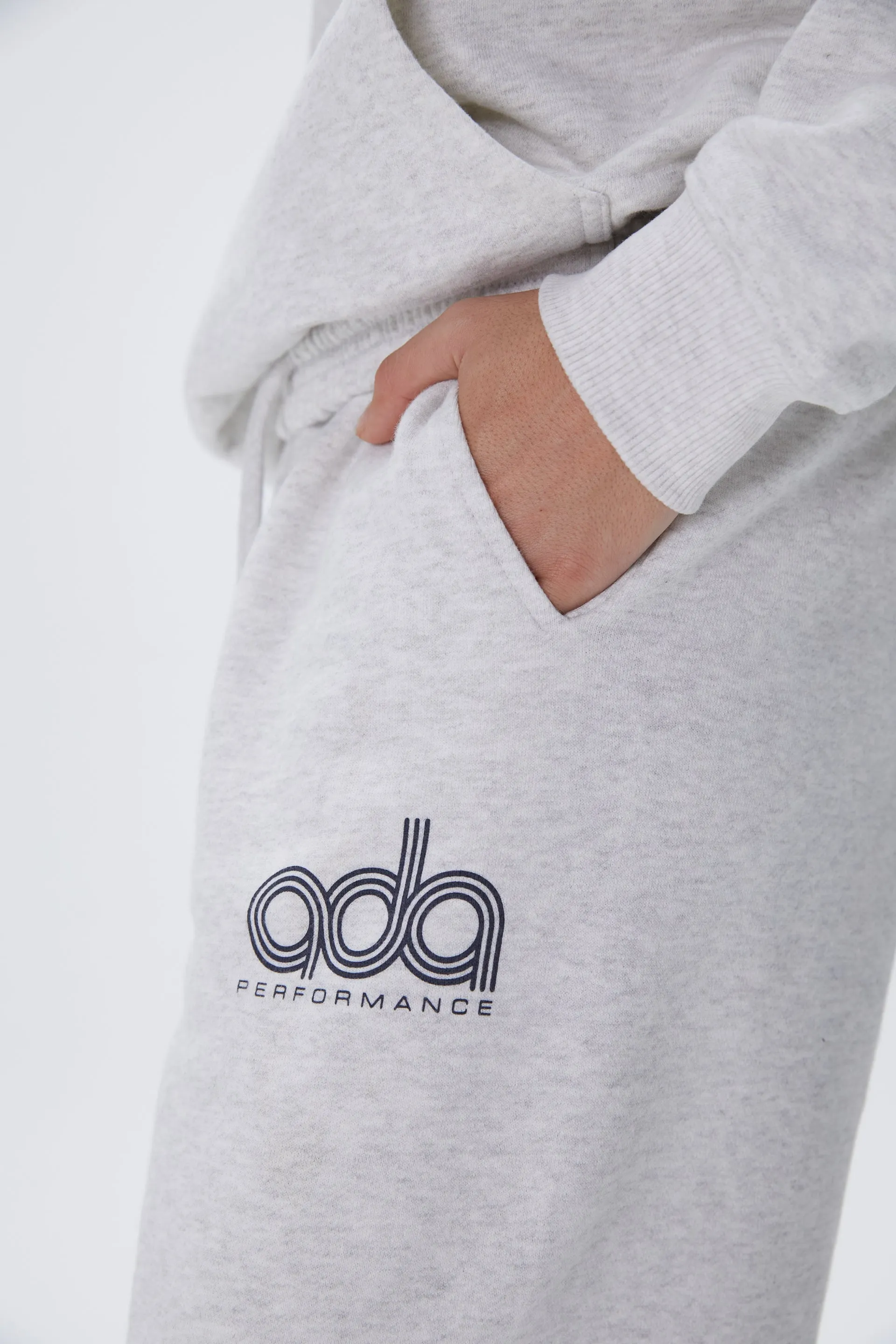 Performance Sweatpants - Light Grey Melange sold by Adanola product image thumbnail 3