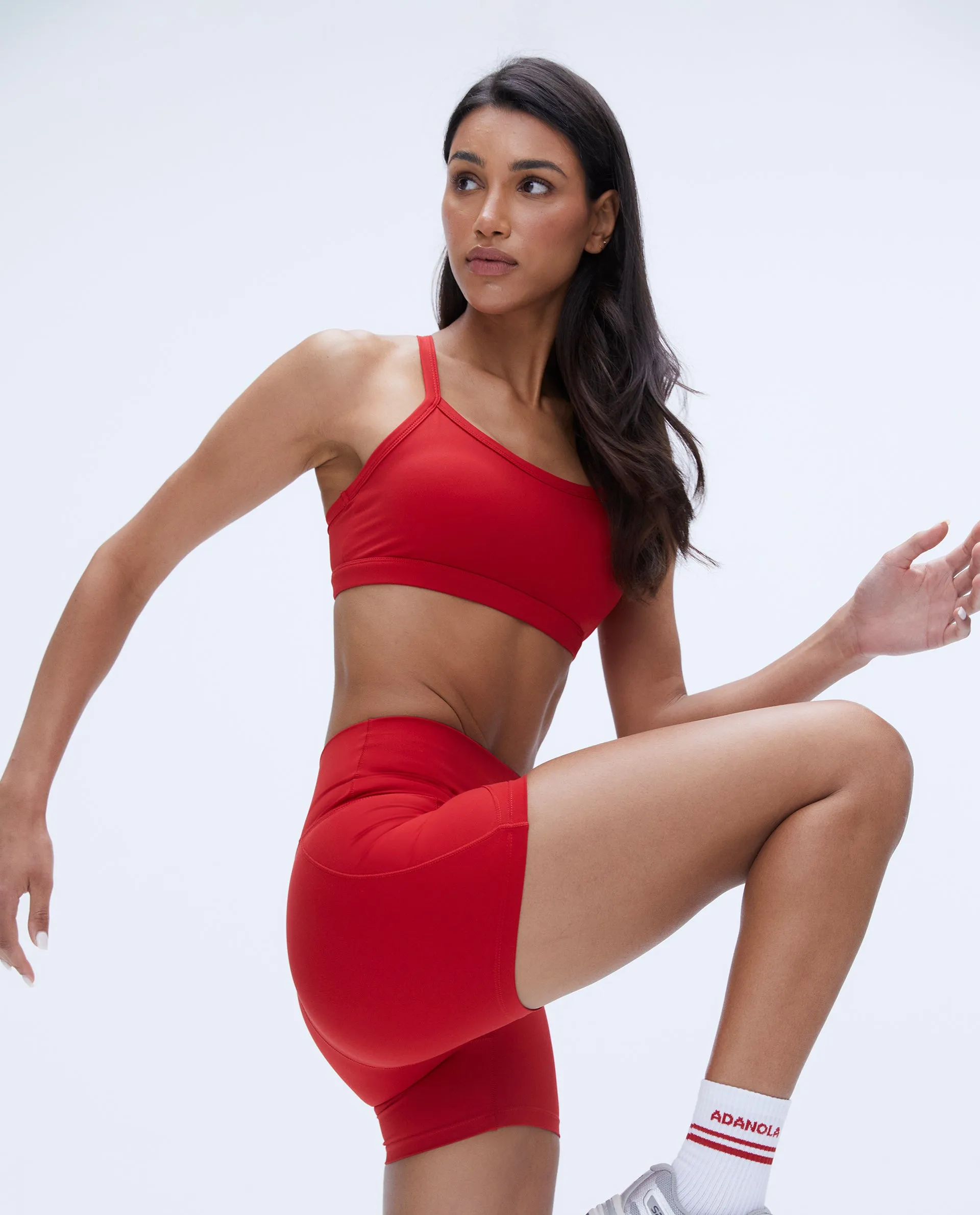 Ultimate Strappy Racer Bra - Classic Red sold by Adanola product image thumbnail 4