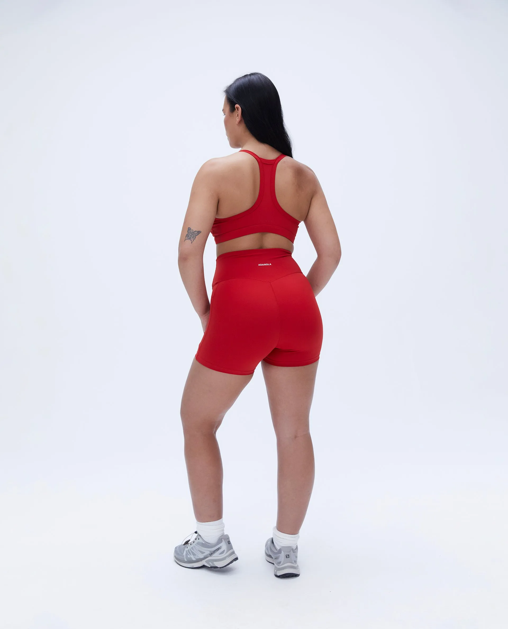 Ultimate Strappy Racer Bra - Classic Red sold by Adanola product image thumbnail 2