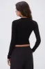 Long Sleeve Top - Black sold by Adanola