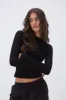 Long Sleeve Top - Black sold by Adanola