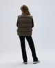 Padded Oversized Gilet - Green sold by Adanola
