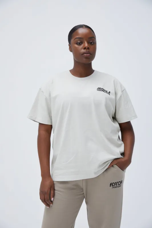 【ADANOLA】Distance Short Sleeve Oversized T-shirt 20250304_ADANOLA_ECOMM_RR_LOOK
