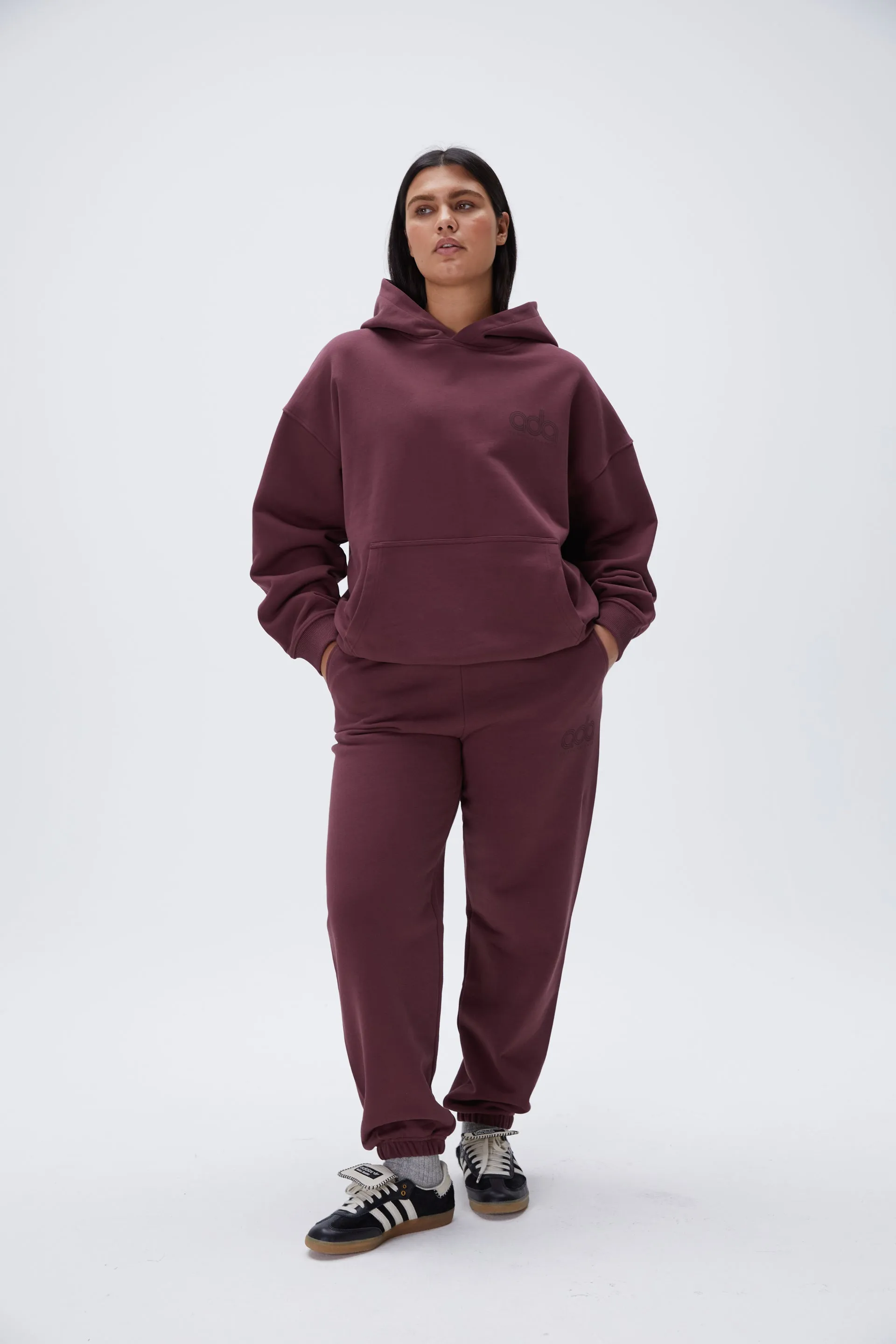 ★人気★【IAB Studio】★Hoodi.e Oatmeal Burgundy★正規品★ APPLEBUM “Babylon View2” Innercotton Hood Jacket 2420611