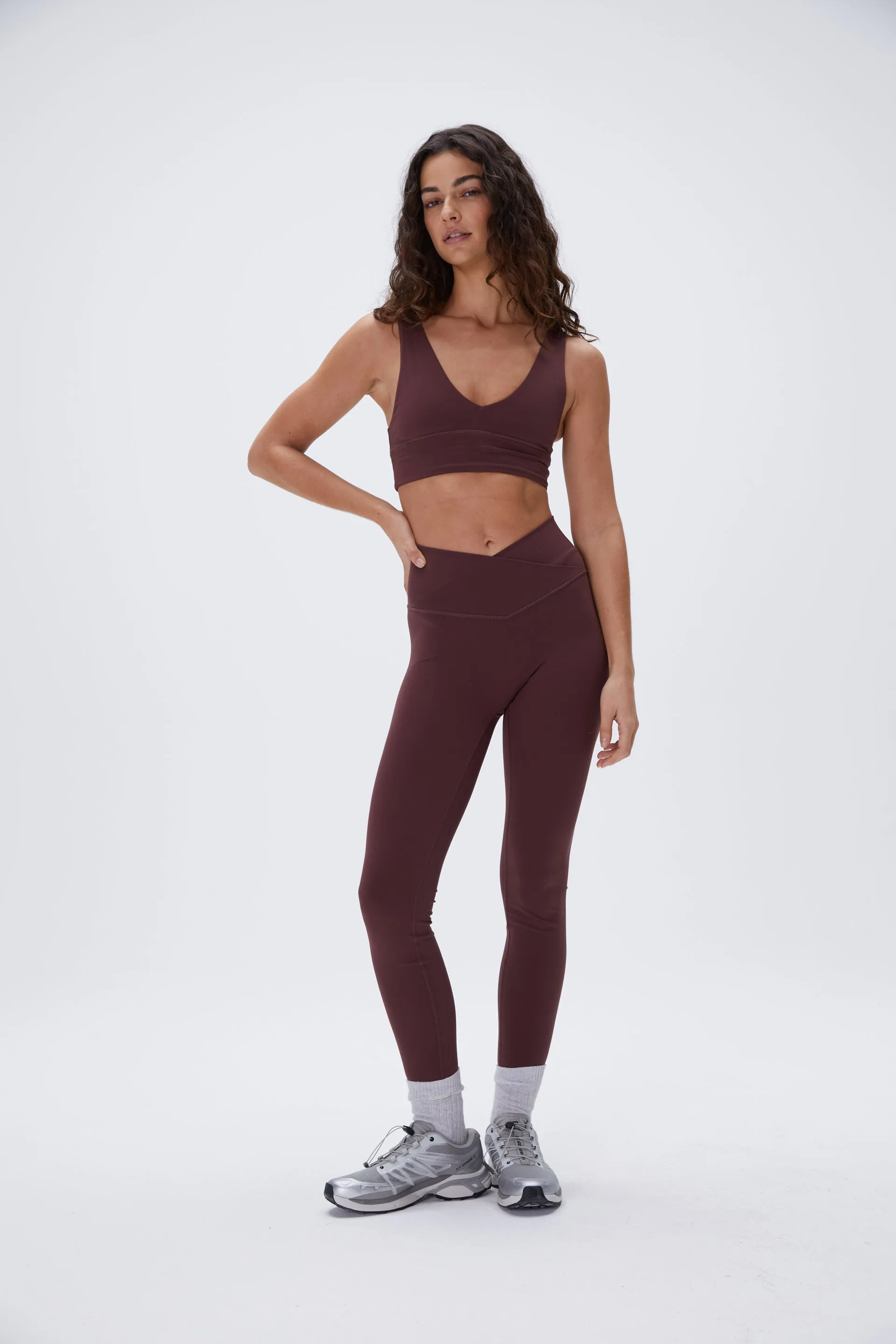 Ultimate Triangle Bra - Burgundy sold by Adanola product image thumbnail 3