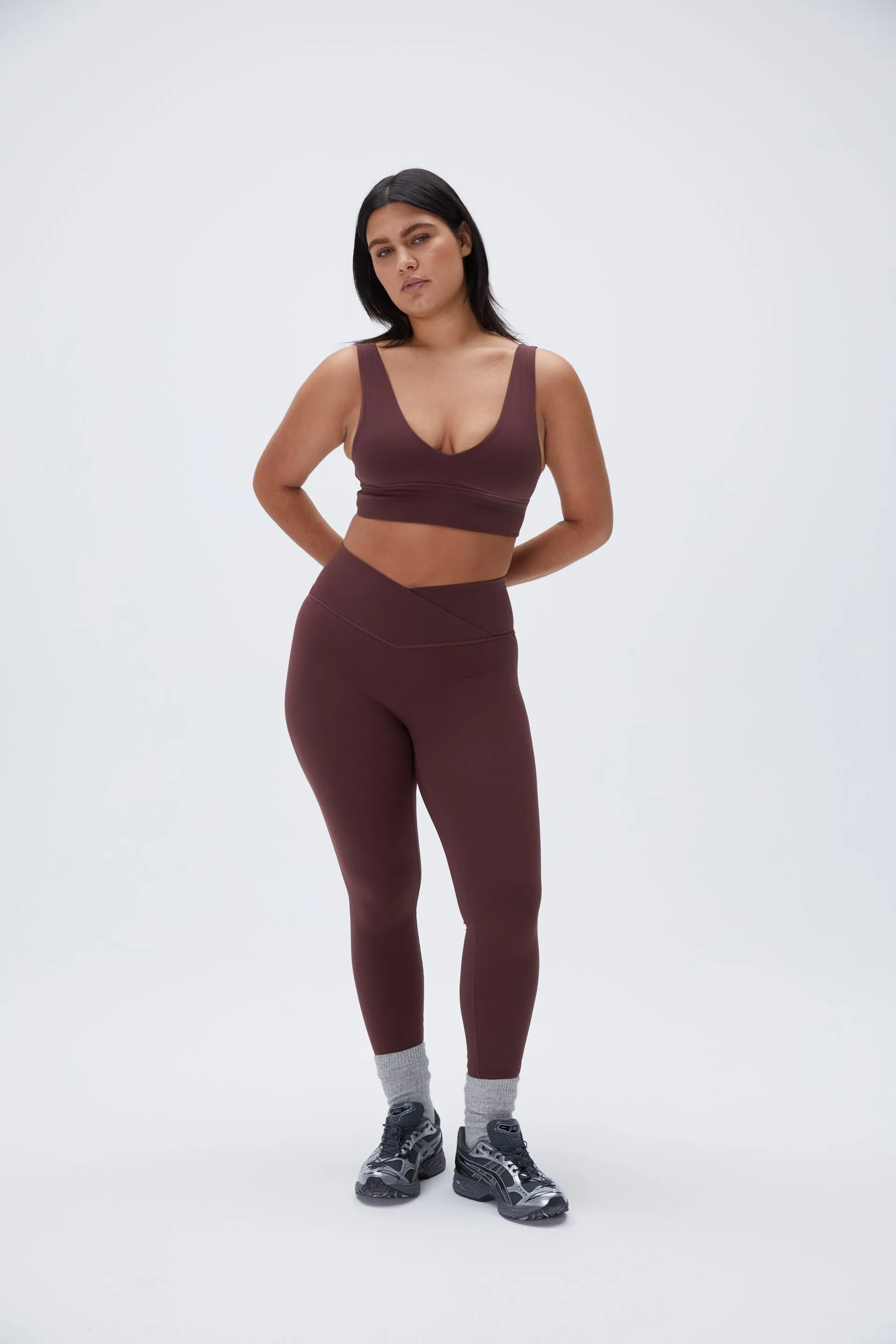 Ultimate Triangle Bra - Burgundy sold by Adanola product image thumbnail 5