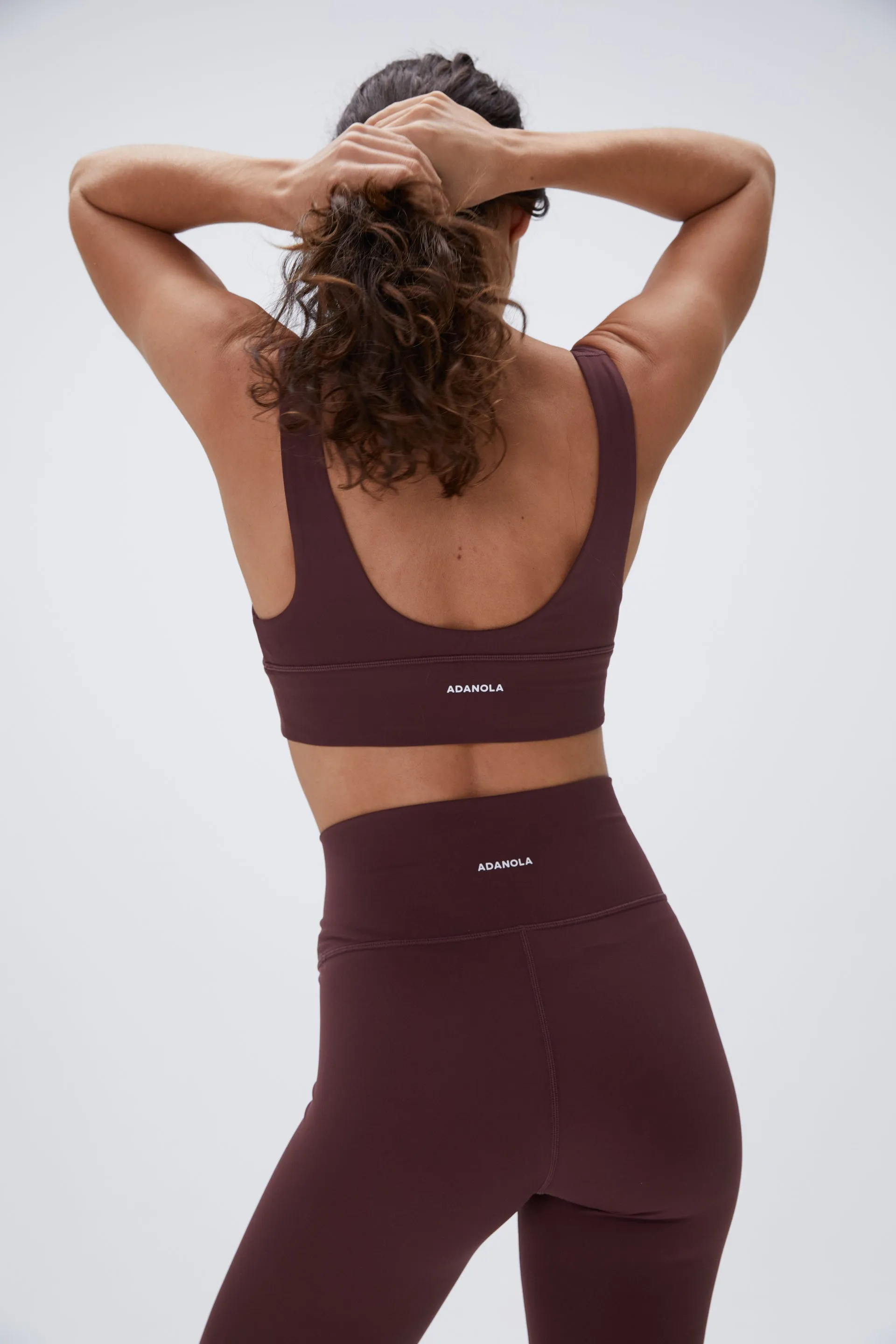 Ultimate Triangle Bra - Burgundy sold by Adanola product image thumbnail 2