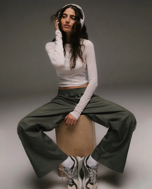 Track Pant - Khaki Green sold by Adanola