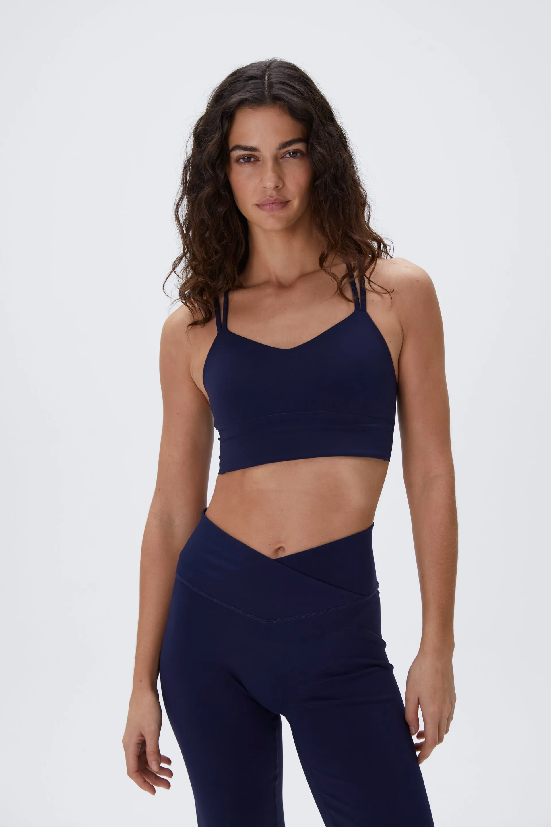 Wrap Over Yoga Pant - Navy Blue sold by Adanola product image thumbnail 5