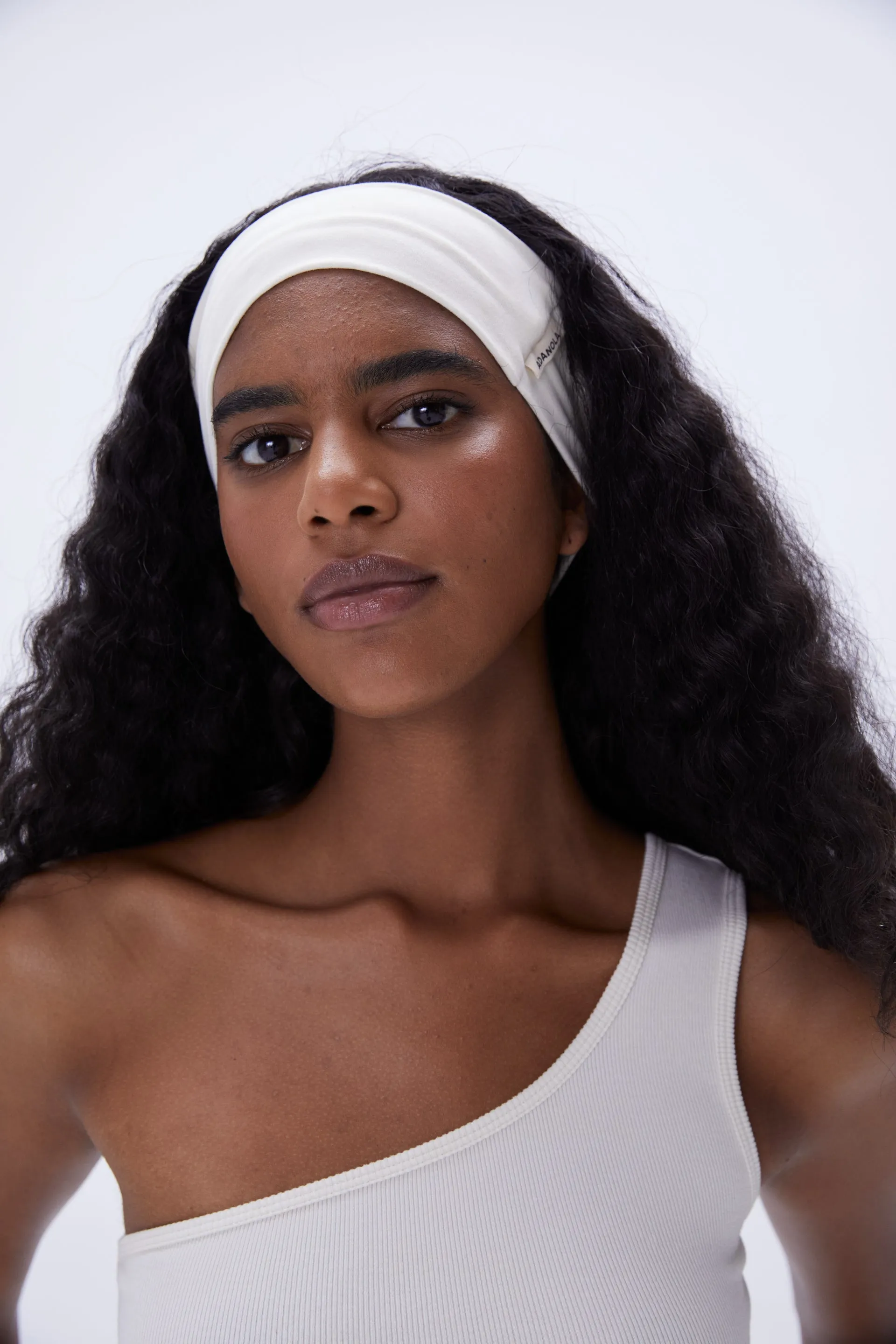 Jersey Headband - Cream sold by Adanola