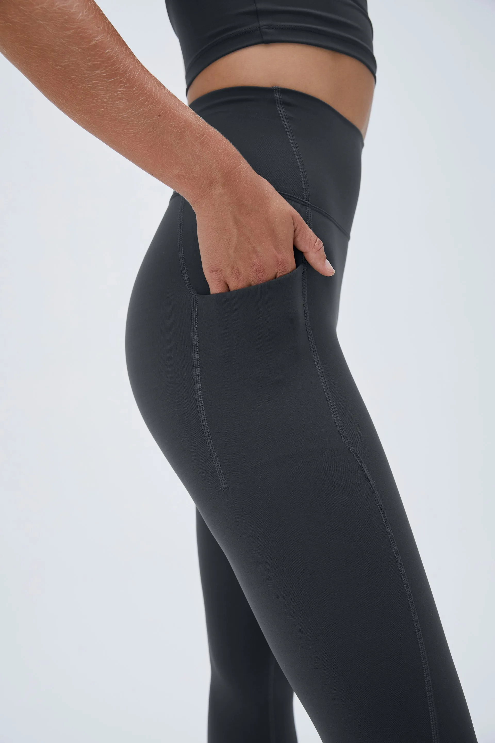 Ultimate Pocket Leggings - Graphite Grey sold by Adanola product image thumbnail 3