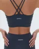 Ultimate Cross Back Bra - Midnight Blue sold by Adanola