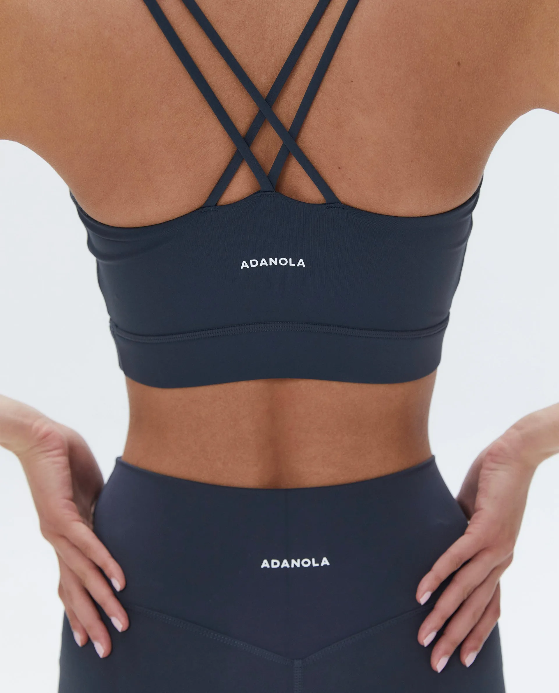 Ultimate Cross Back Bra - Midnight Blue sold by Adanola product image thumbnail 3