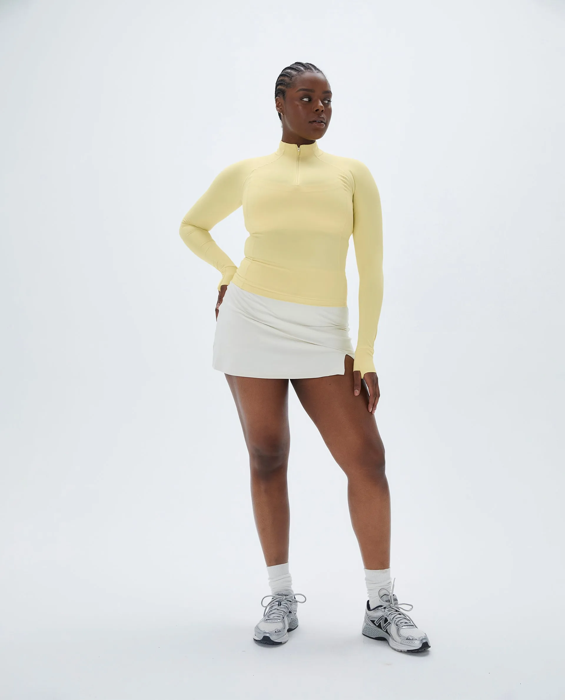 A-line Mini Skirt - Marshmallow White sold by Adanola product image thumbnail 5
