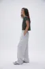 Modal Cotton Pants - Grey Melange sold by Adanola