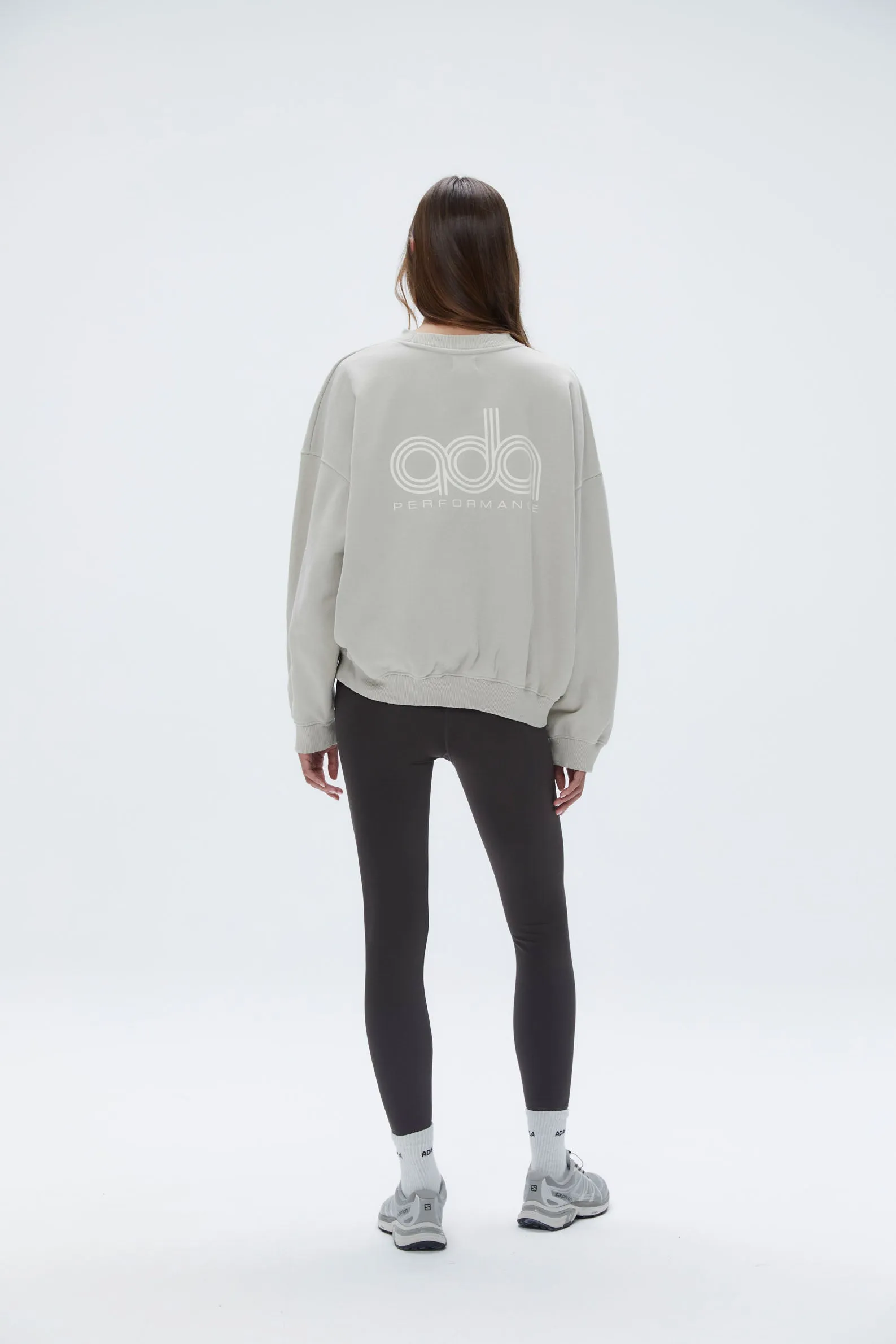 Performance Oversized Sweatshirt - Stone sold by Adanola product image thumbnail 3