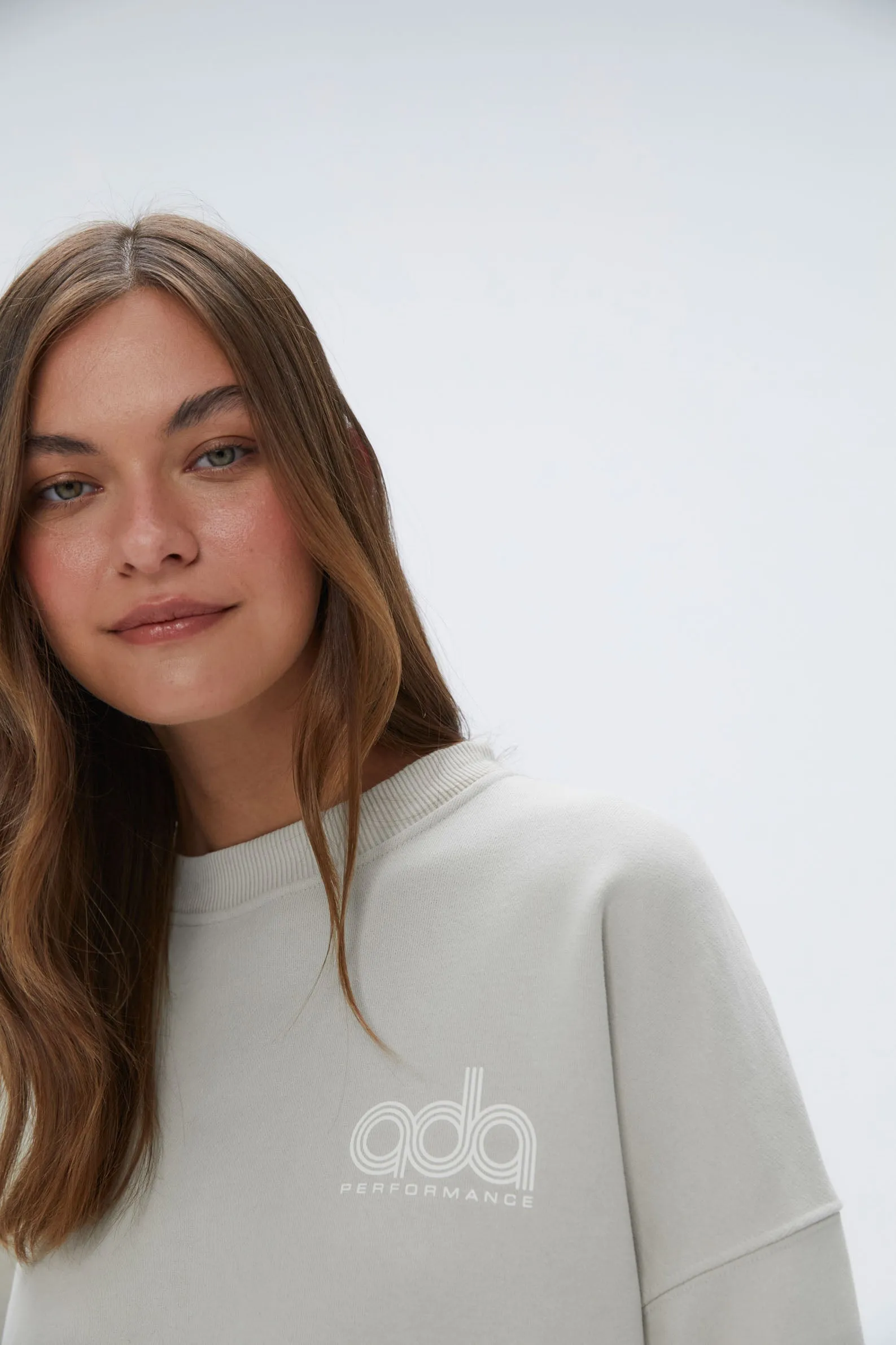 Performance Oversized Sweatshirt - Stone sold by Adanola product image thumbnail 2