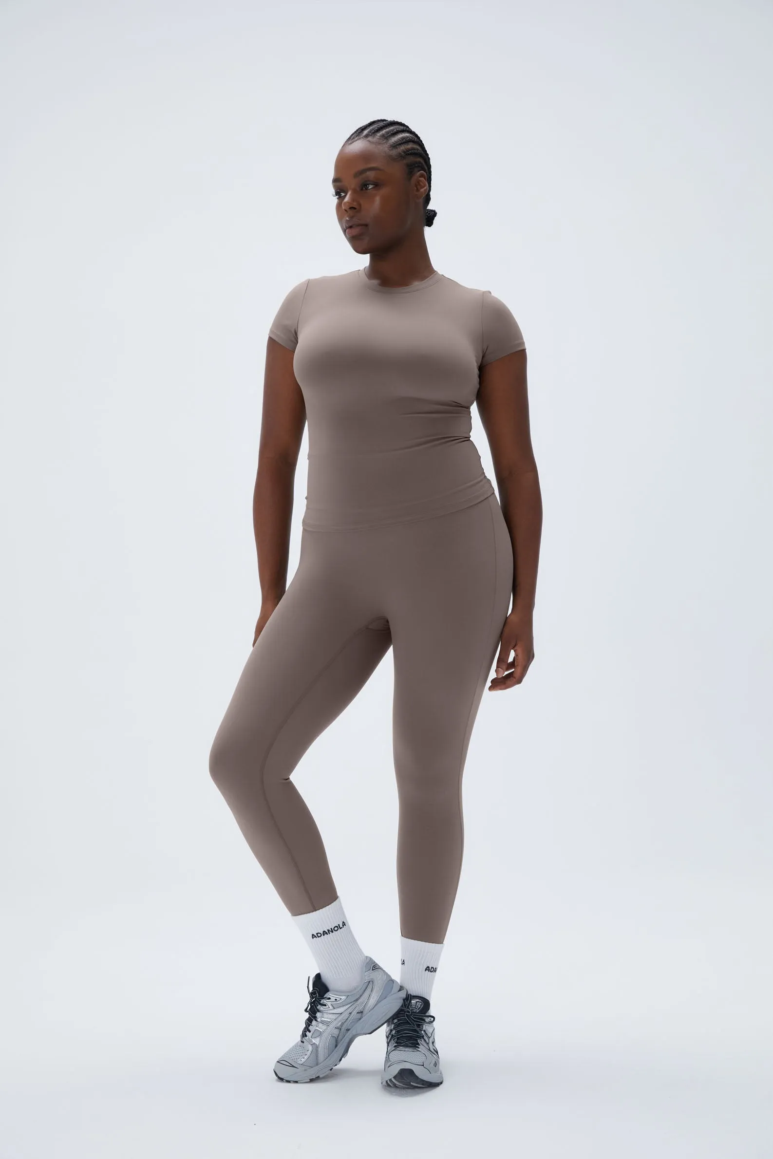 Ultimate Short Sleeve Top - Cocoa Brown sold by Adanola product image thumbnail 2